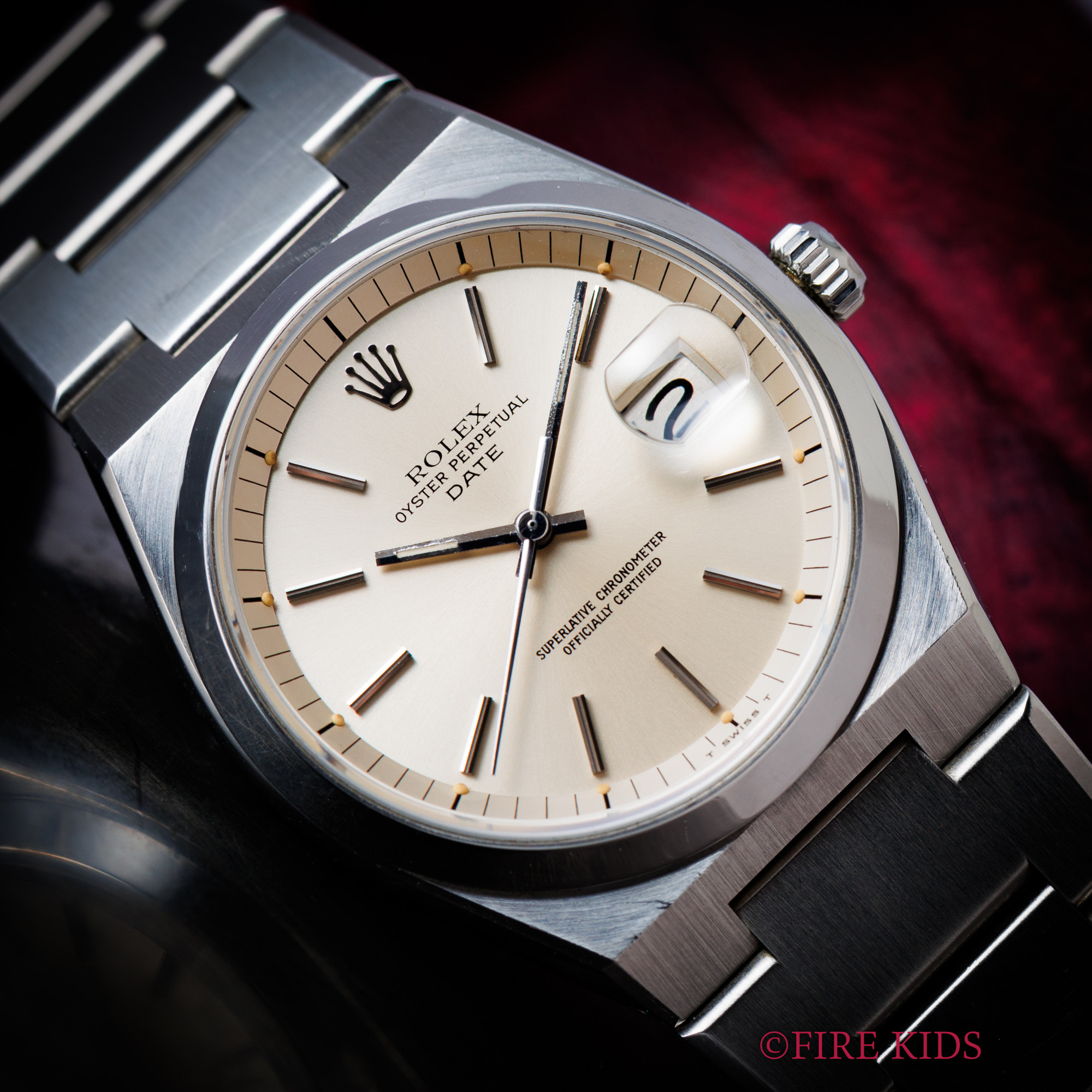 ロレックス オイスターパーペチュアルデイト 1976年製 オイスター50周年記念モデル Ref.1530 自動巻クロノメーター Cal.1570