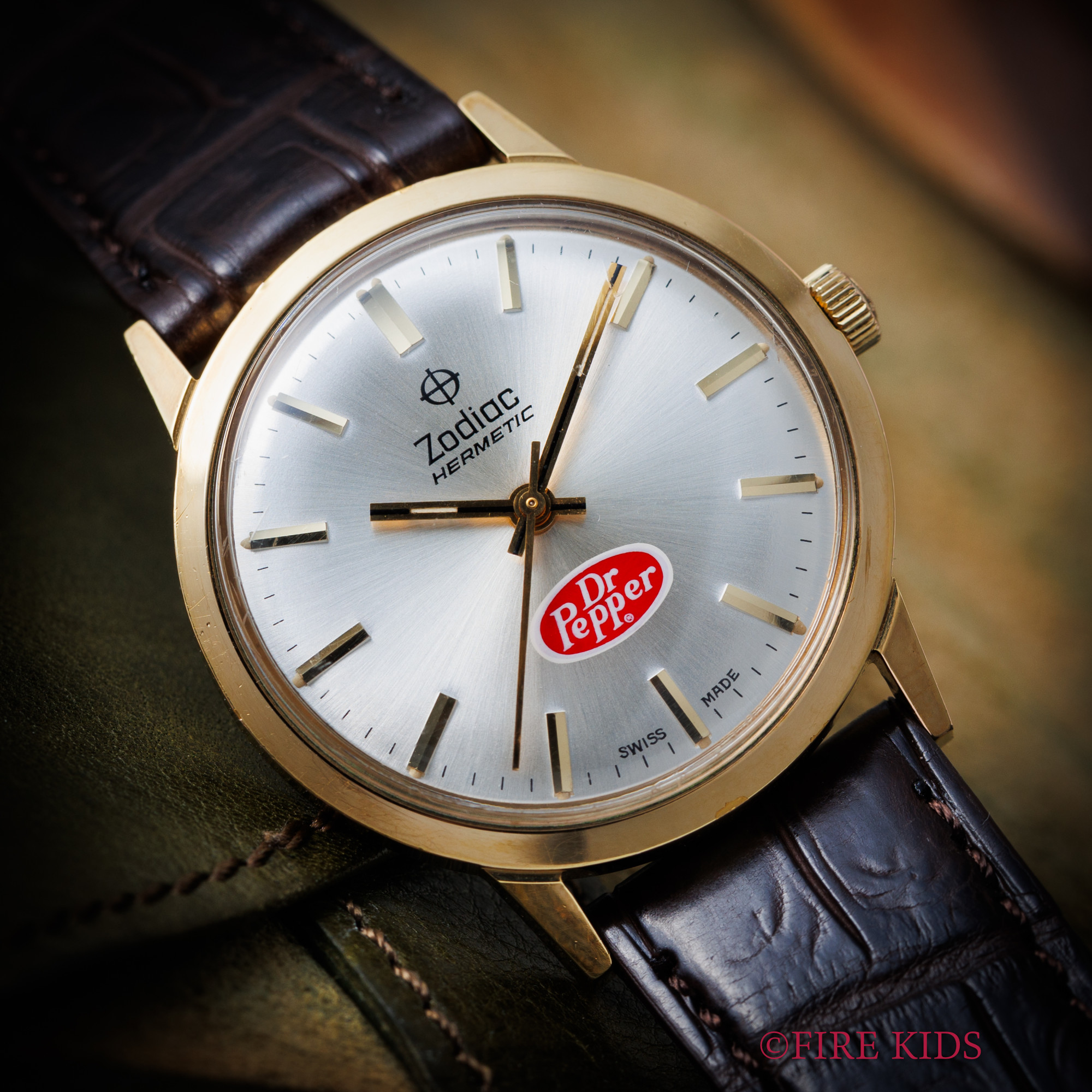 ゾディアック ハーメチック ドクターペッパー 1960年代製 自動巻 GP/ステンバック