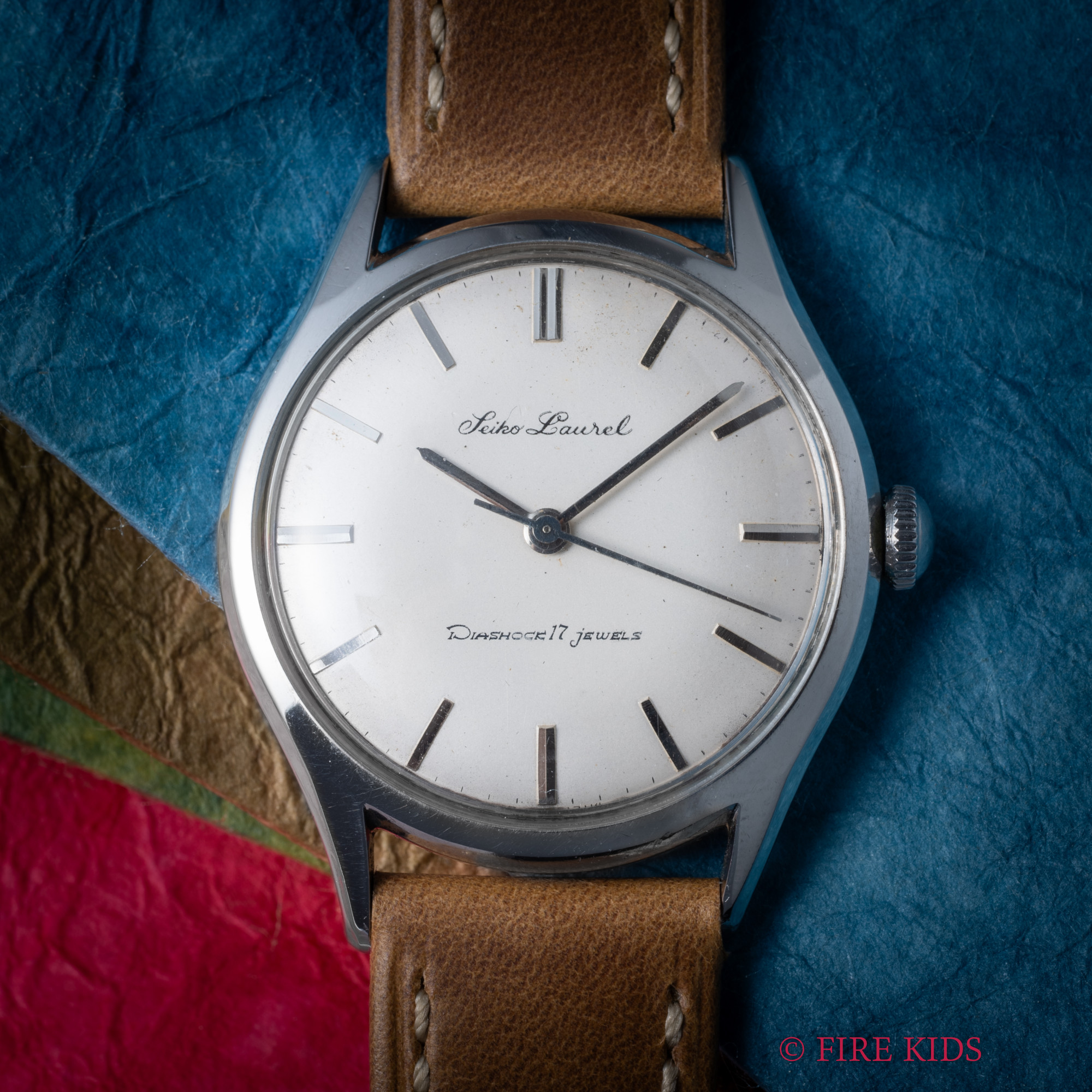 セイコー ローレル 1960年製 バーインデックス Ref.J13029 17石手巻