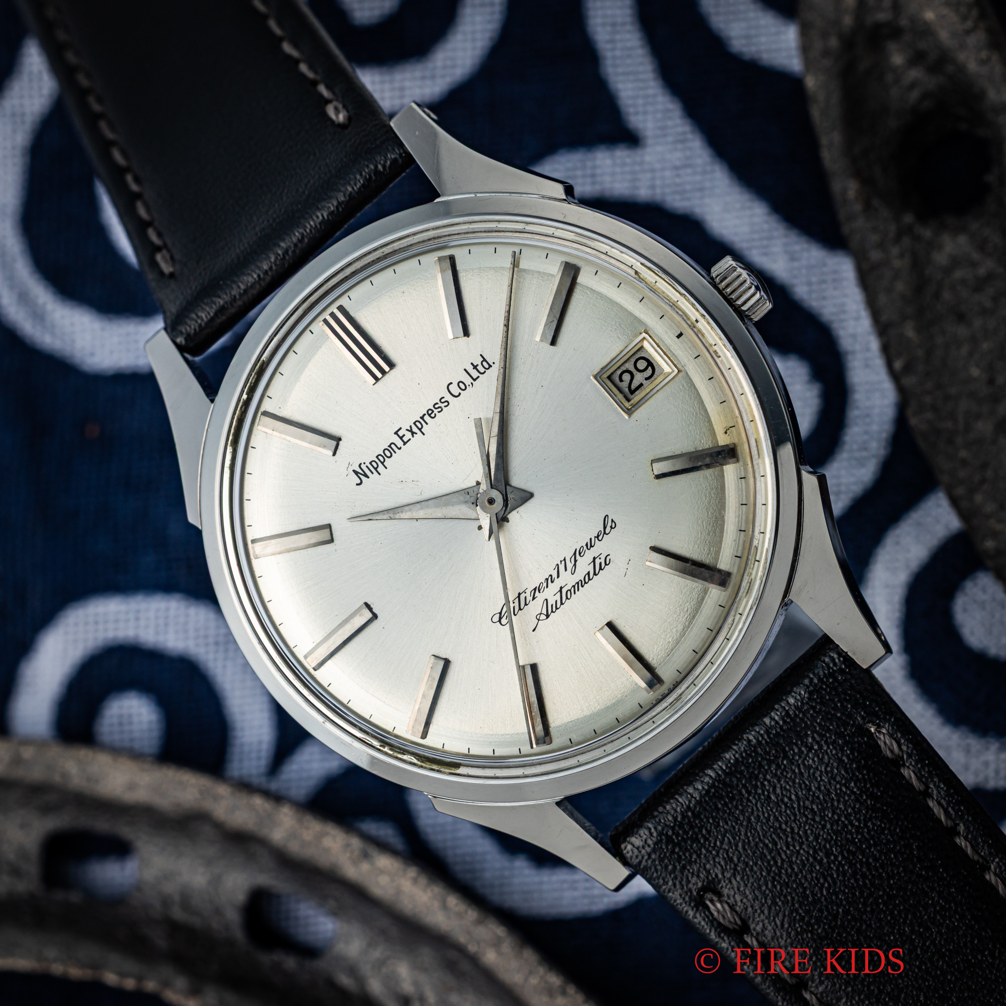 シチズン 日本通運 勤続表彰 昭和41年 1966年 cal.2400 自動巻