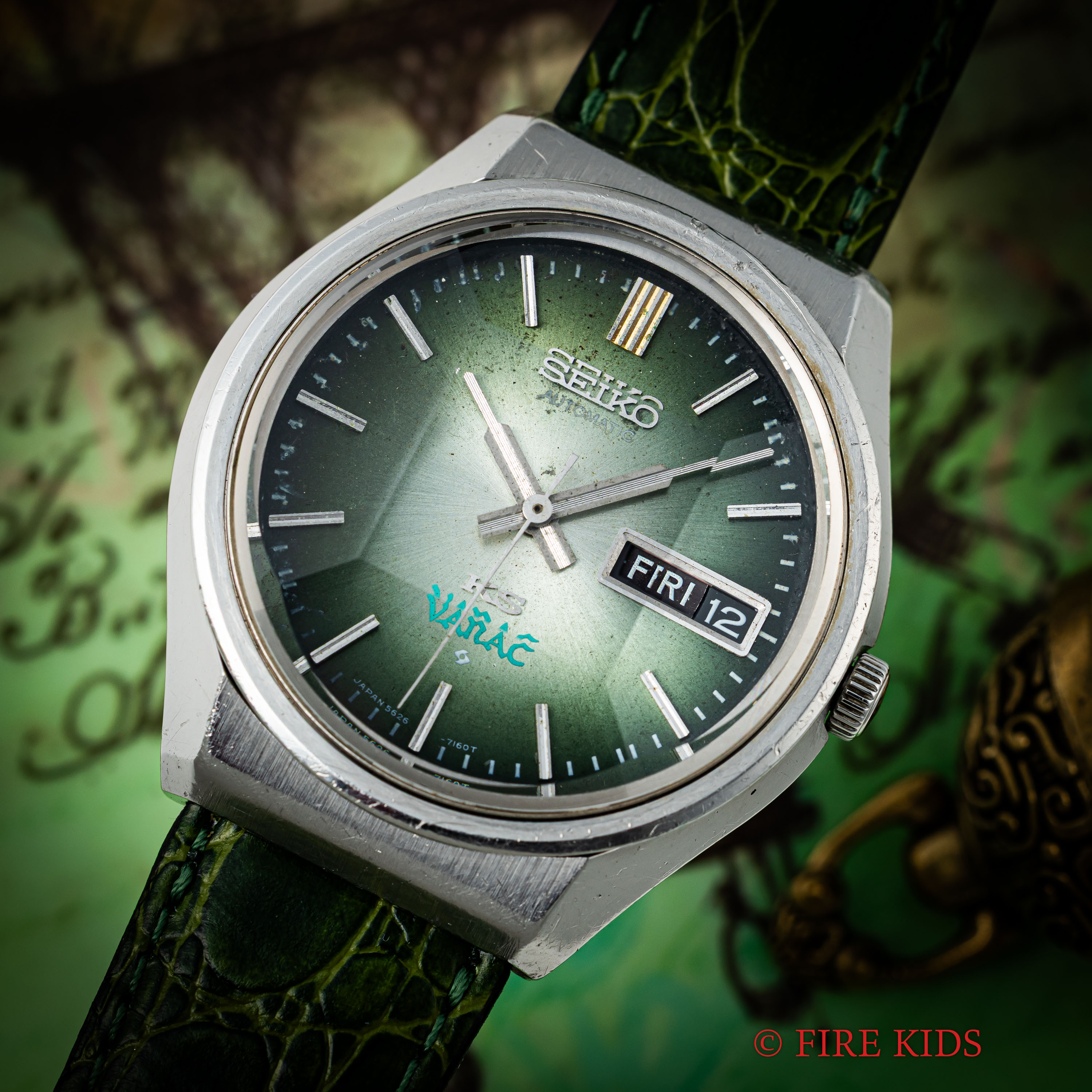 キングセイコー KSバナック 1973年製 Ref.5626-7160 カットガラス ハイビート自動巻