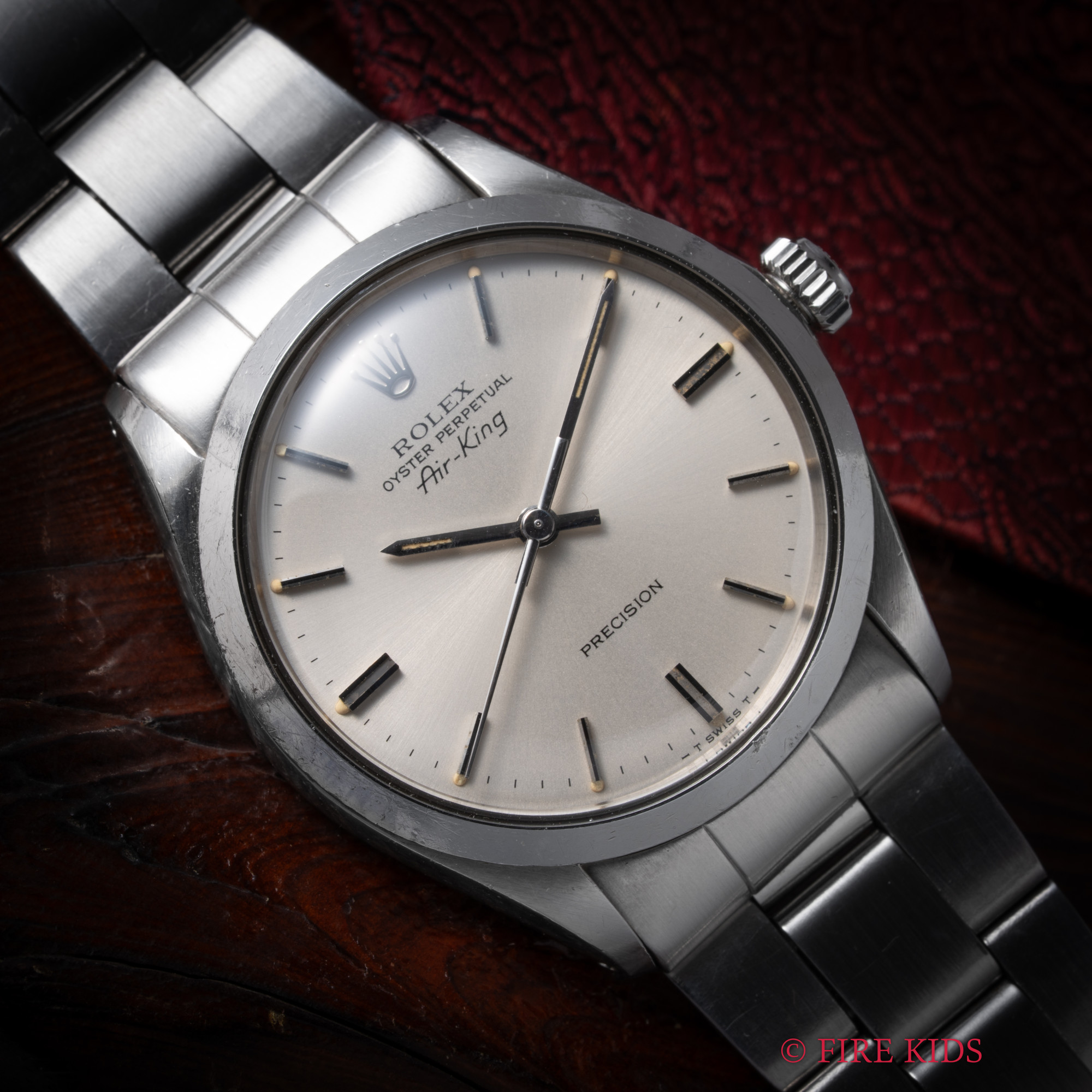 ロレックス エアキング 1973年製 Ref.5500 純正巻きブレス