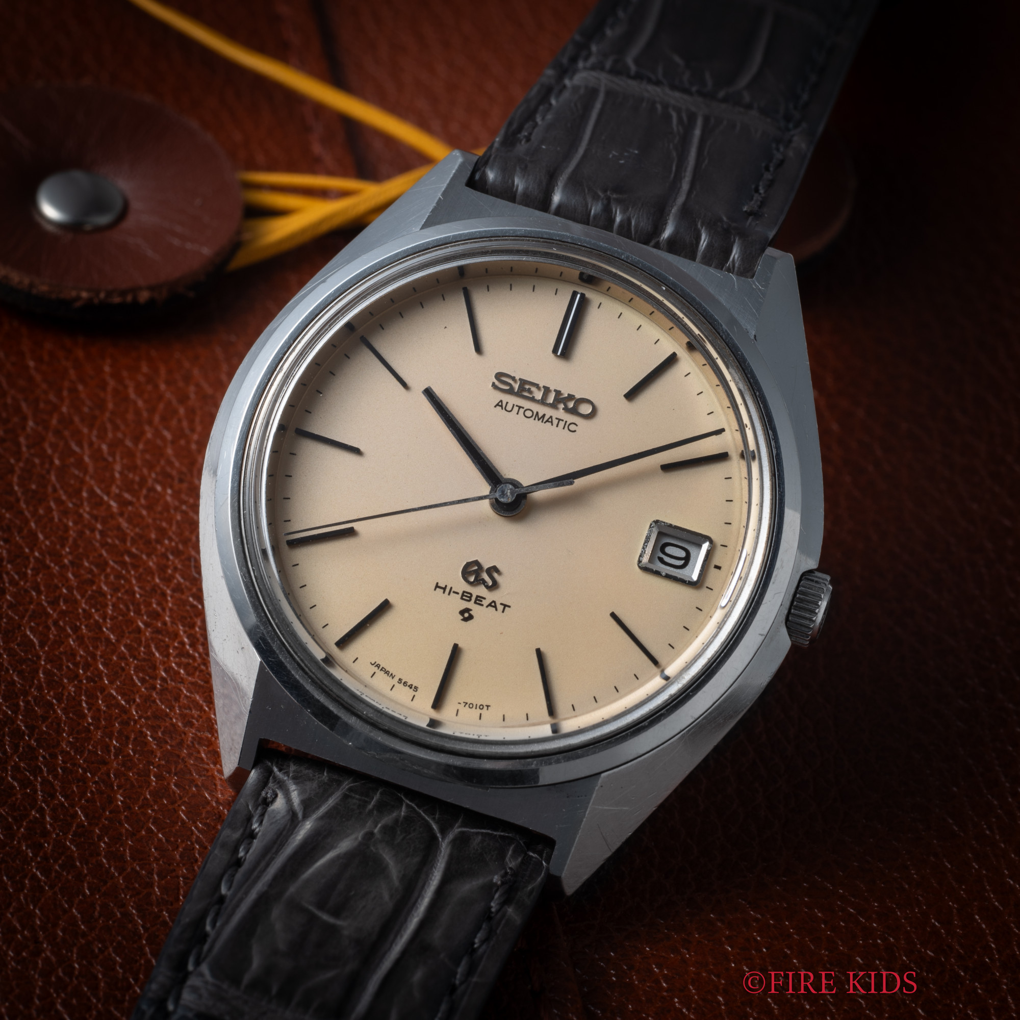 グランドセイコー 56GS 1972年製 Ref.5645-7010 アイボリーダイヤル ハイビート自動巻