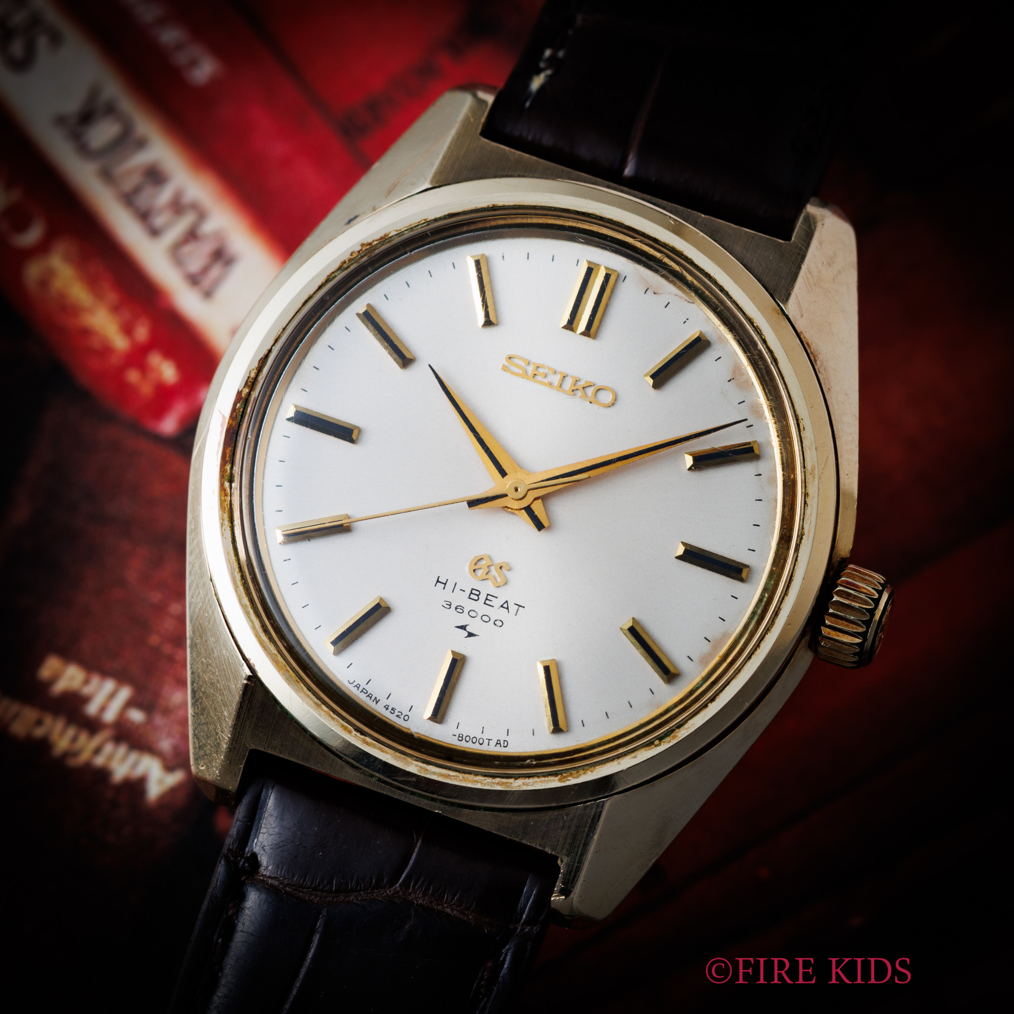 グランドセイコー 45GS CAPゴールド 10振動手巻き 1970年製 ノンデイト