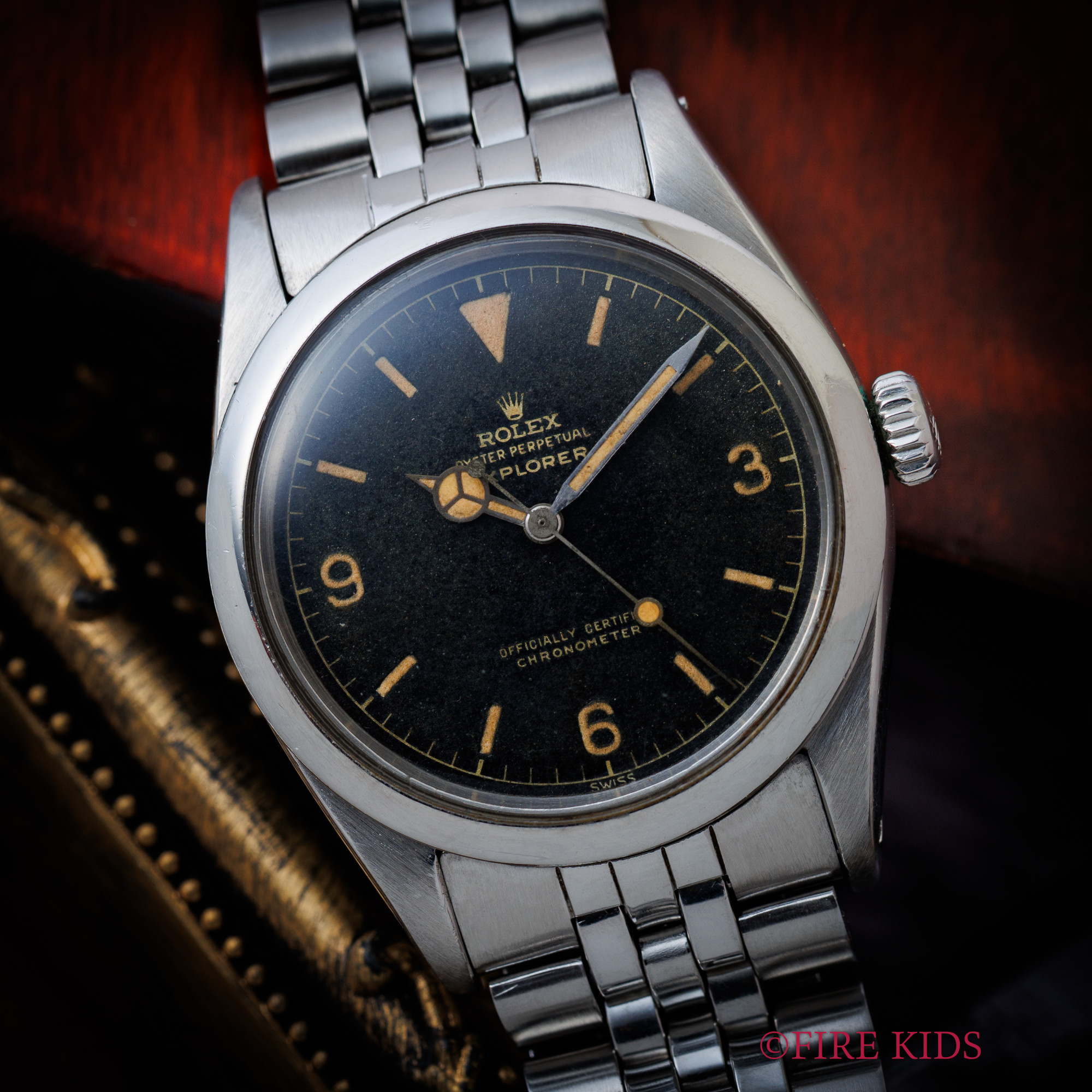 ロレックス 1960年製（昭和35年製）エクスプローラー Ref.1016 OCCサークルミラーダイヤル 自動巻 ジュビリーブレス