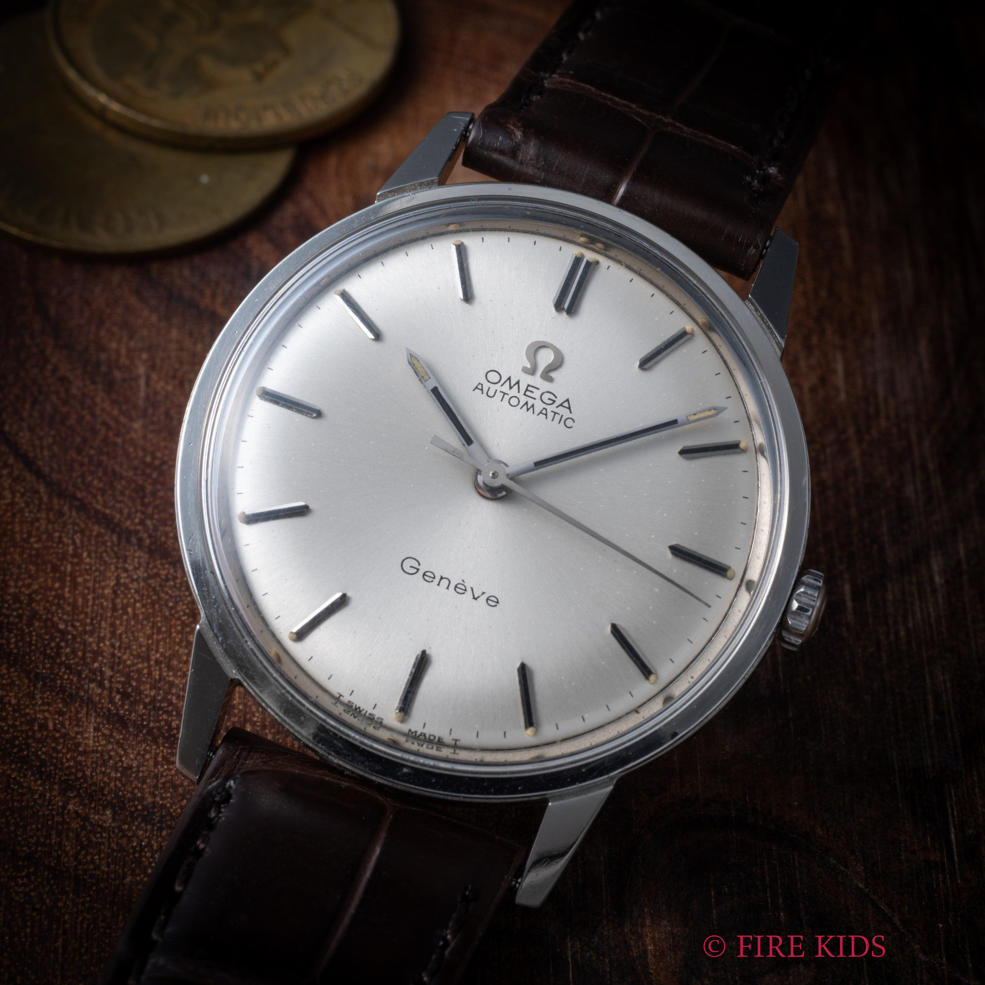 オメガ ジュネーブ 1967年製 自動巻き Cal.552 ノンデイト