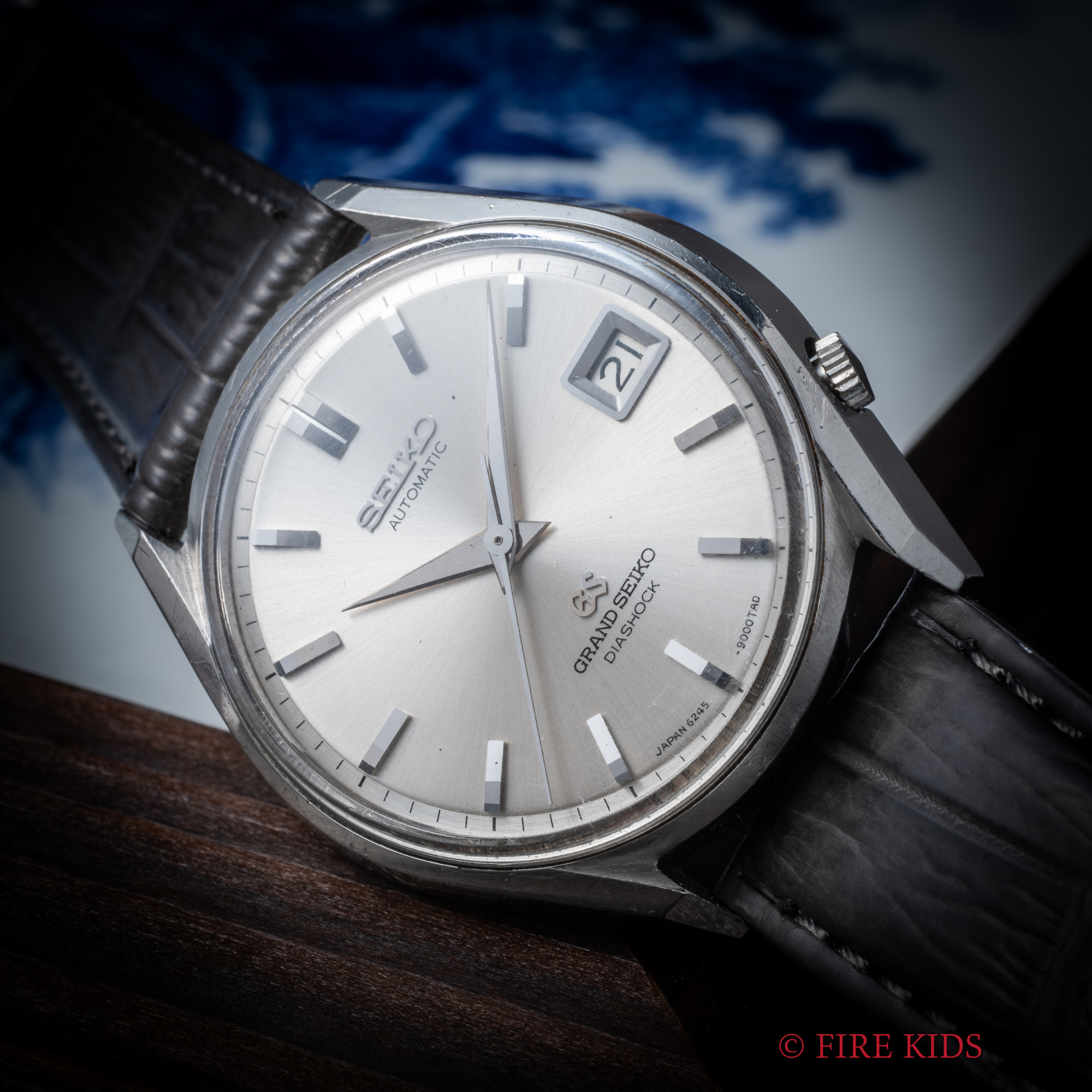 グランドセイコー 62GS前期型 1966年製 ロービート自動巻 ライオンメダリオン