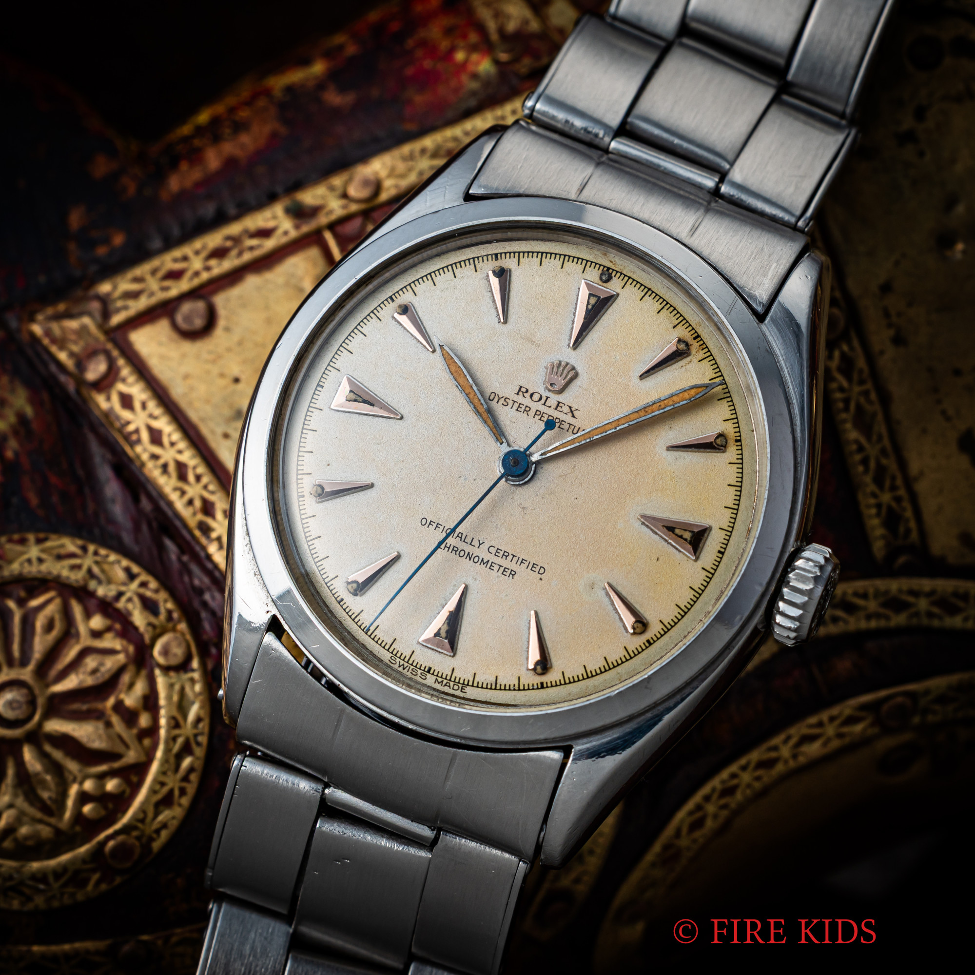 ロレックス オイスターパーペチュアル セミバブル 1952年製 Ref.6084