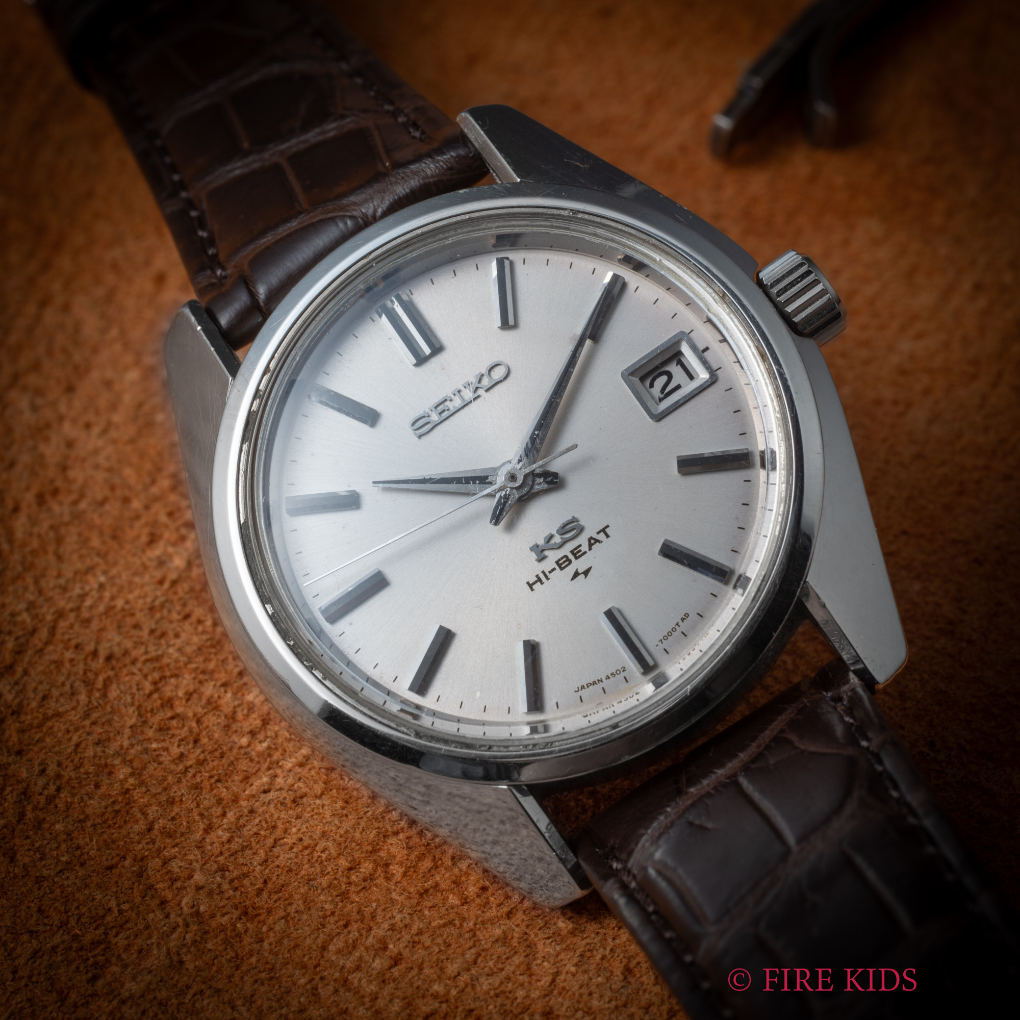 キングセイコー 45KS 1969年製（昭和44年製）手巻き ハイビート10振動 デイト付き