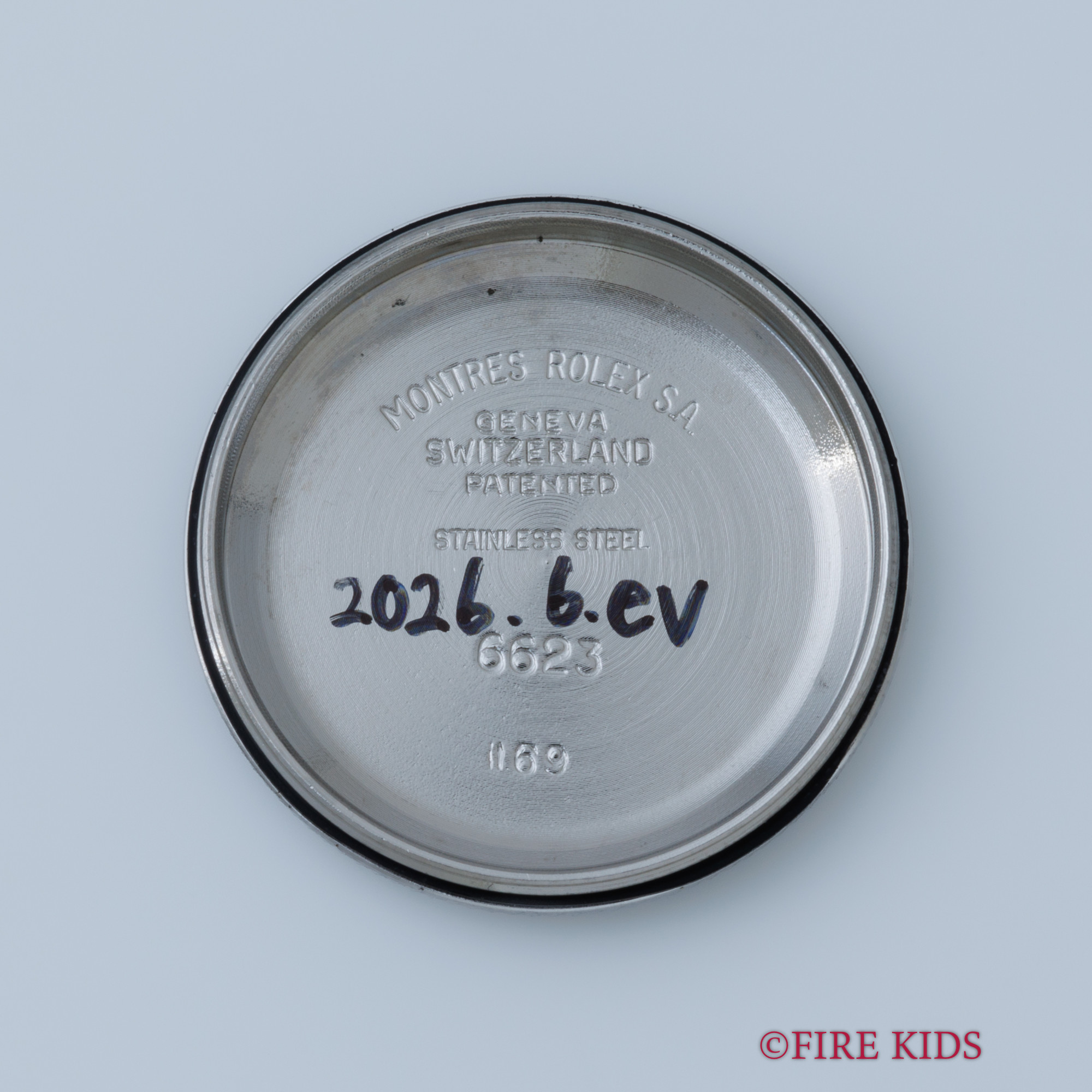 テスラ　オイスター・プレート大 FIREKIDS｜ファイアーキッズ / ロレックス オイスターパーペチュアル