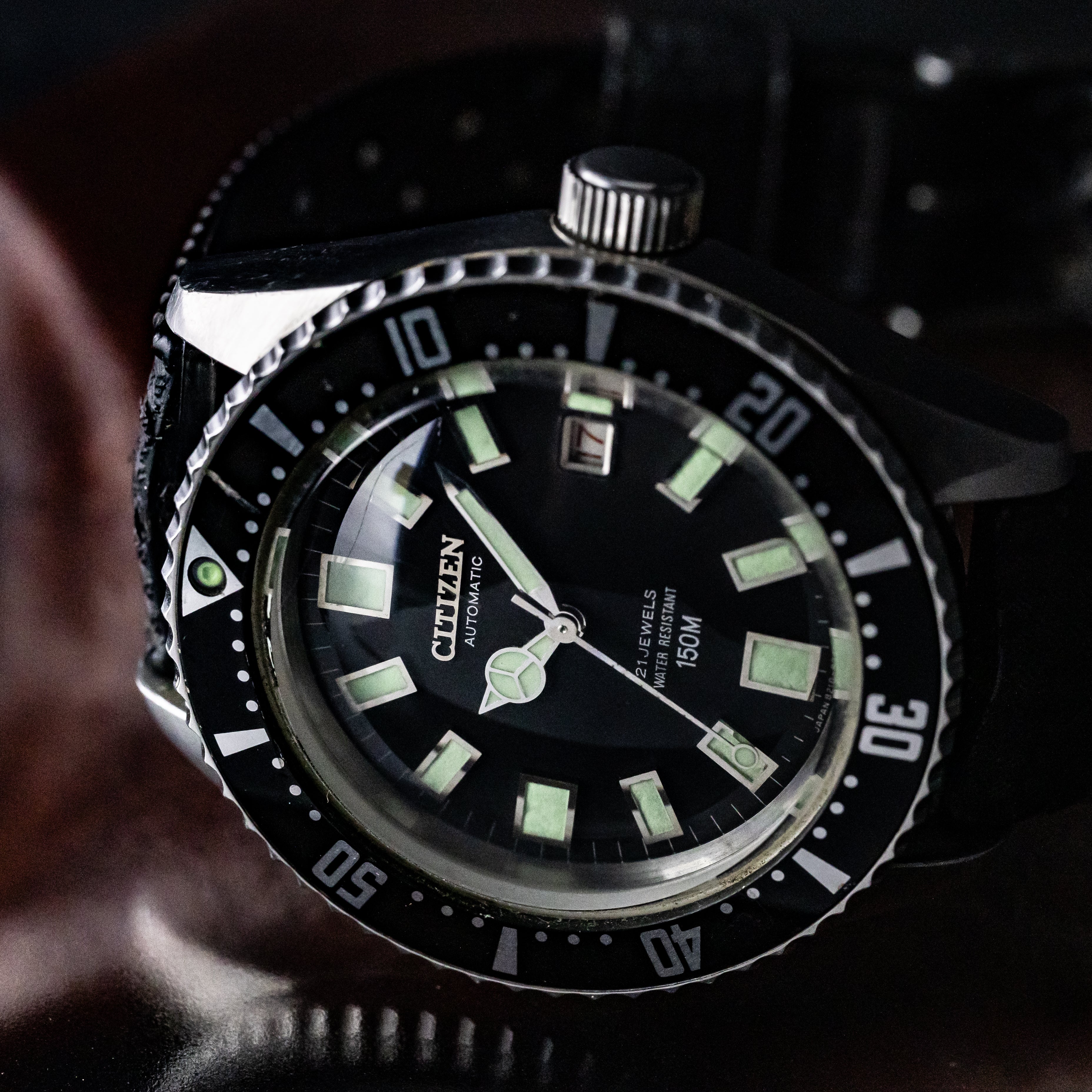 シチズン チャレンジダイバー 1978年製 150M 赤カレンダー