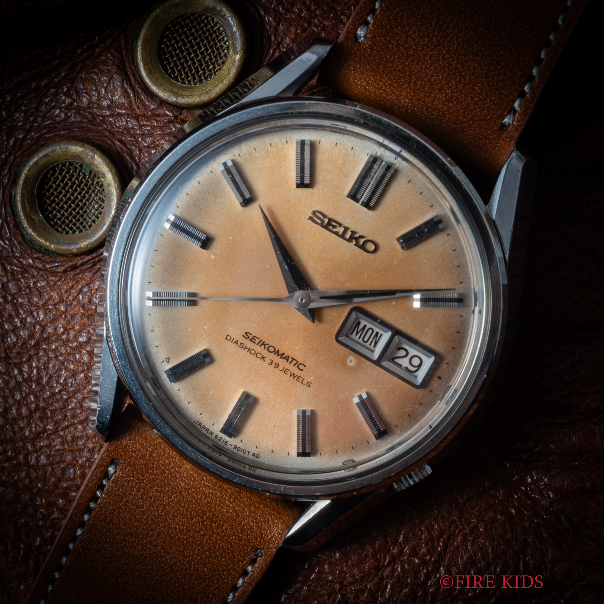 セイコー マチック 1967年製 パティーナ 39石自動巻き デイデイト Ref.6216-9000 イルカメダリオン