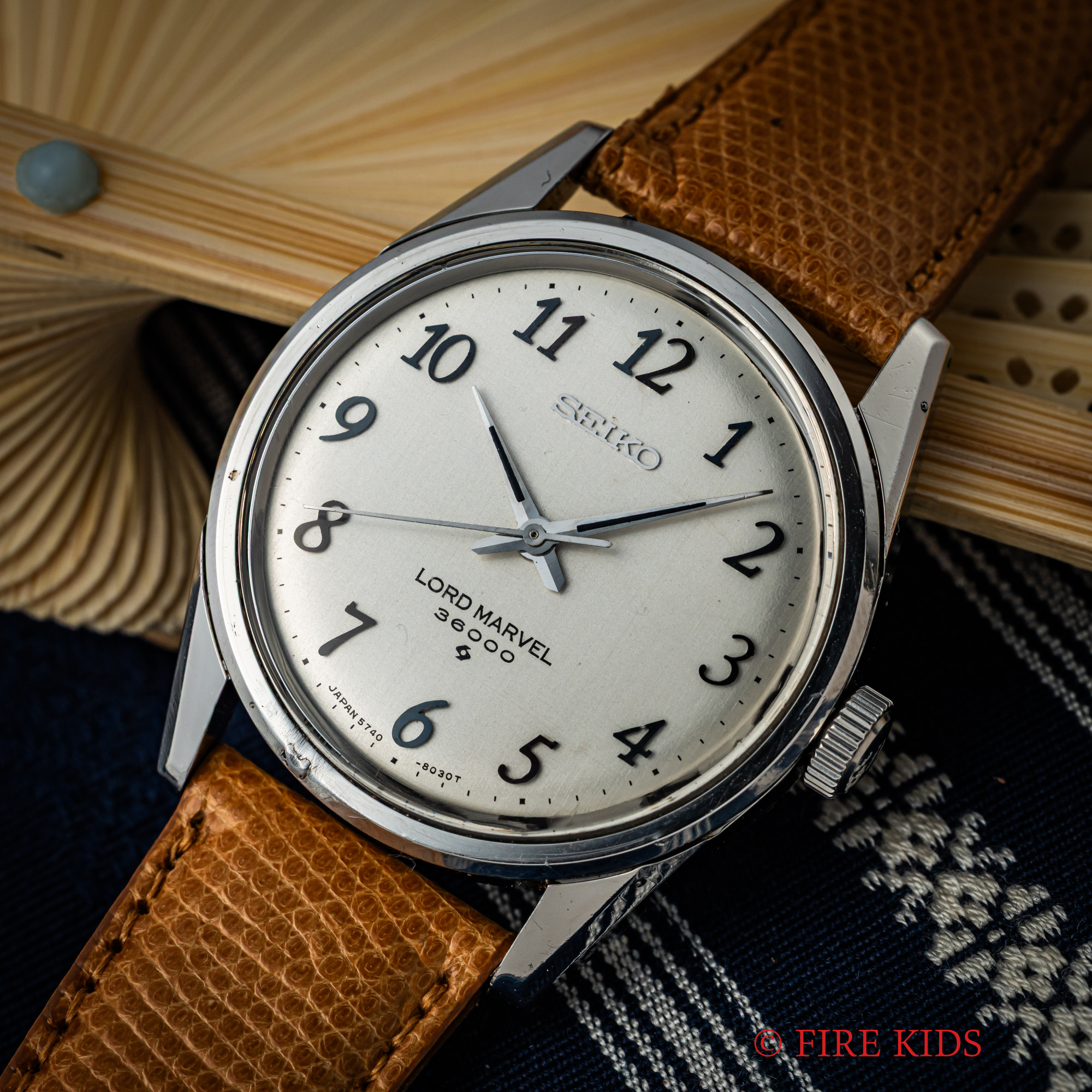 セイコー 1968年製 ロードマーベル36000 Ref.5740‐8000 10振動 手巻 アラビアダイヤル