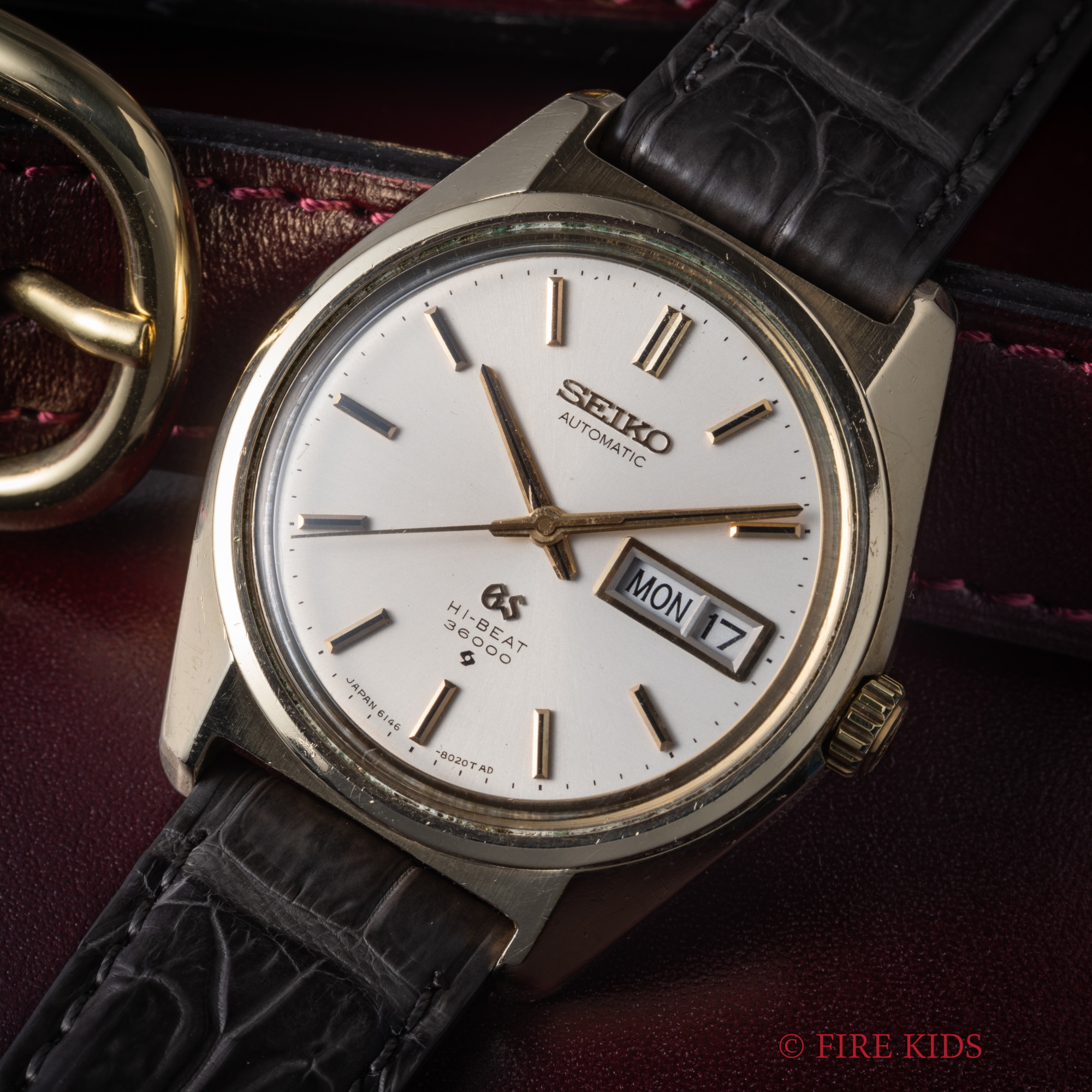 グランドセイコー 61GS 1968年製 Ref.6146-8000 CAPゴールドケース 10振動自動巻