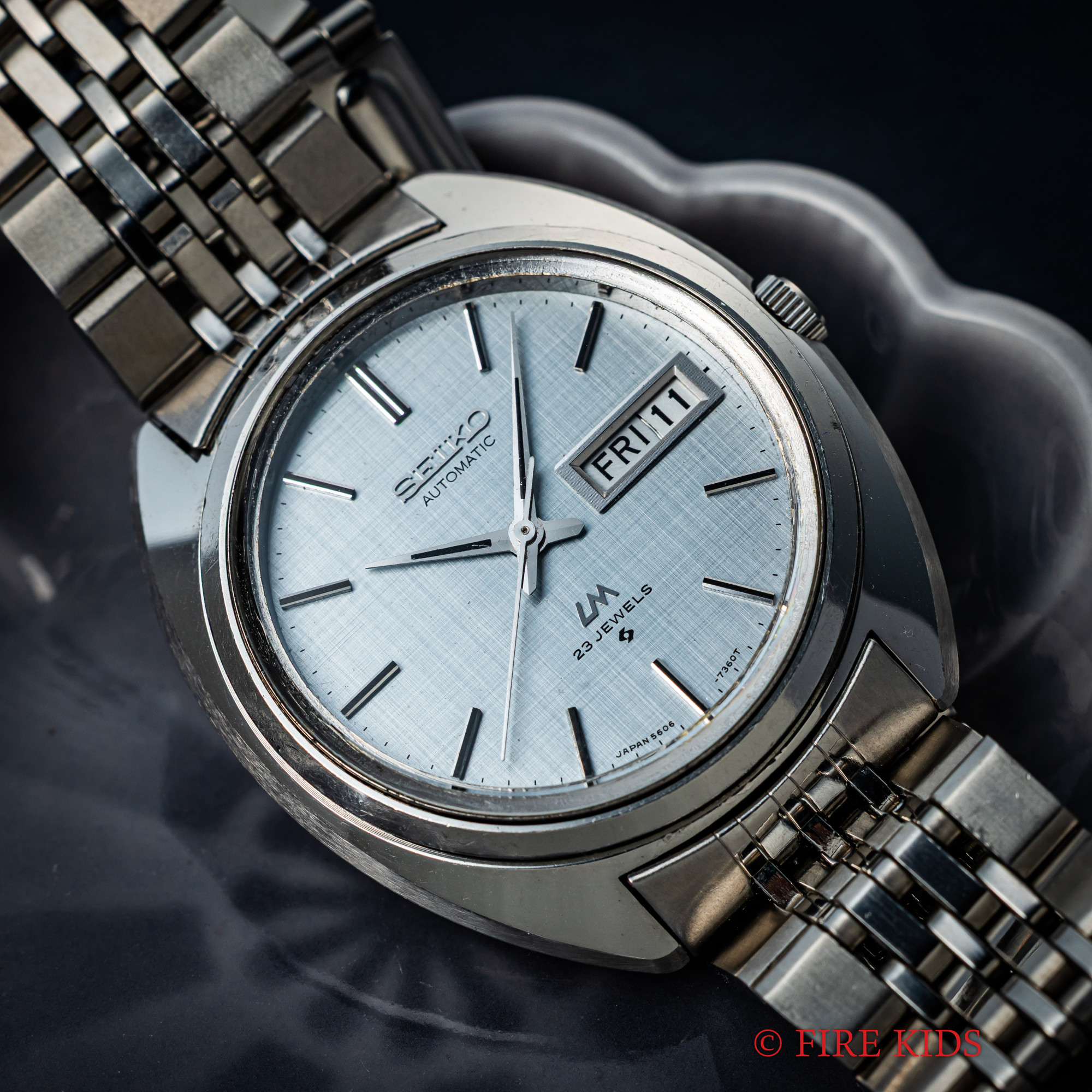 セイコー ロードマチック 1971年製 未使用美品 自動巻 純正ステンレスブレス