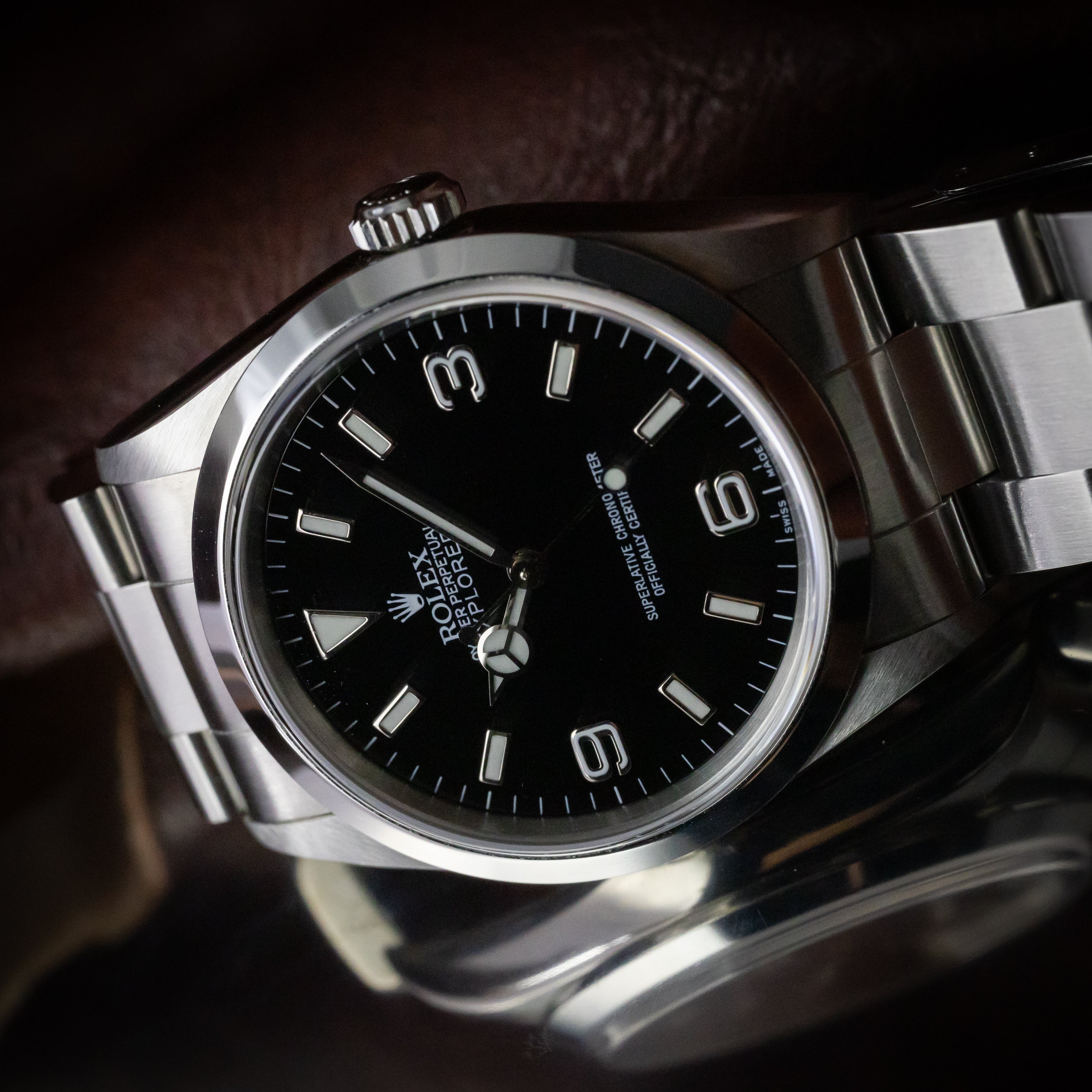 ロレックス エクスプローラーⅠRef.14270 A番 1998～1999年製 ギャランティー、サービス保証書付き