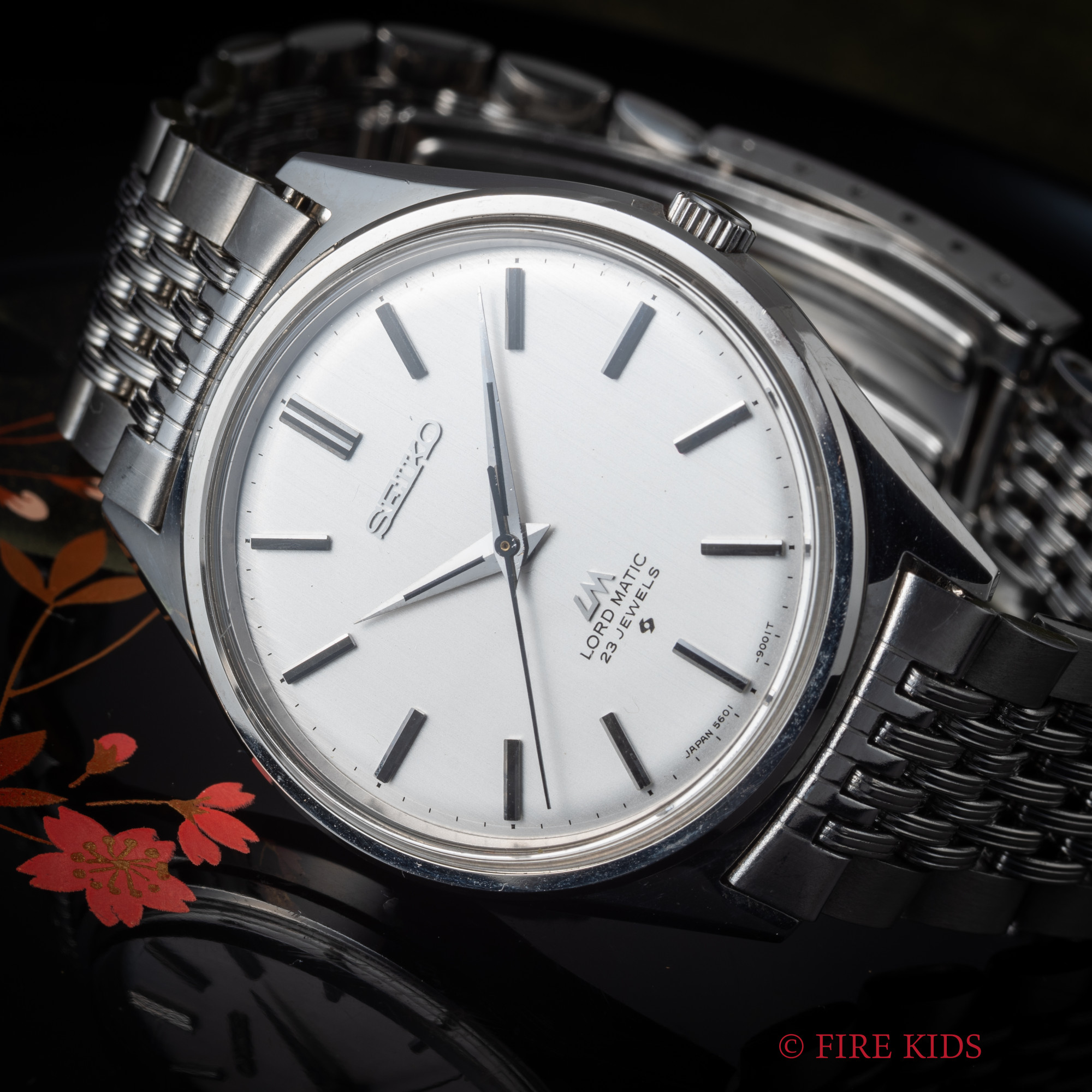 セイコー ロードマチック 1971年製 未使用美品 Ref.5601-9000 ノンデイト自動巻 純正ステンレスブレス