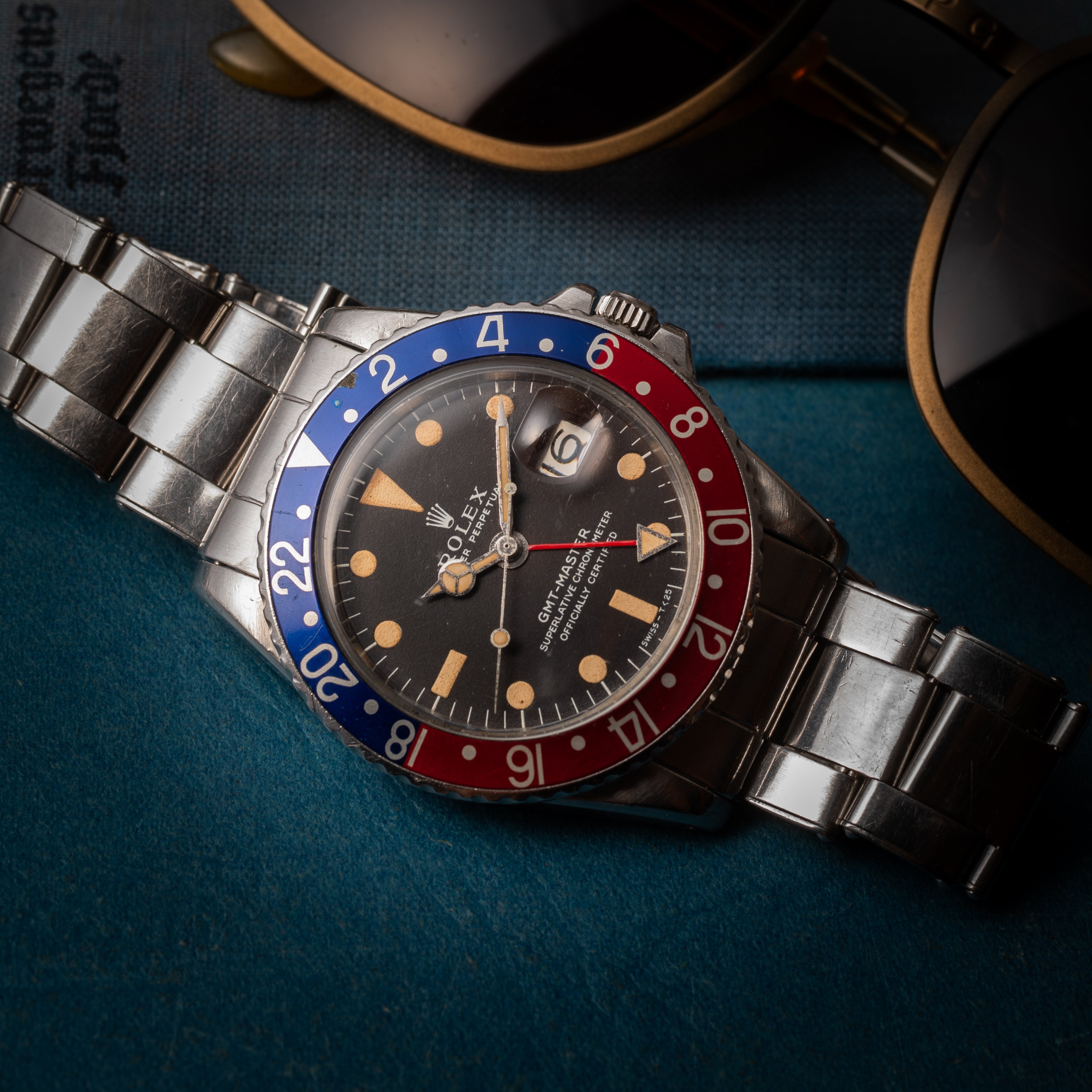 ロレックス GMTマスター 1968年製 Ref.1675 ペプシベゼル