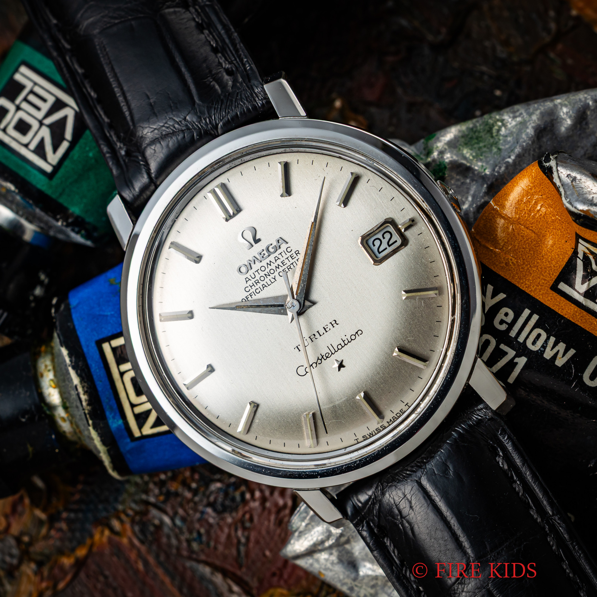 オメガ コンステレーション チューラーWネーム ビックケース 1966年製 クロノメーター自動巻き