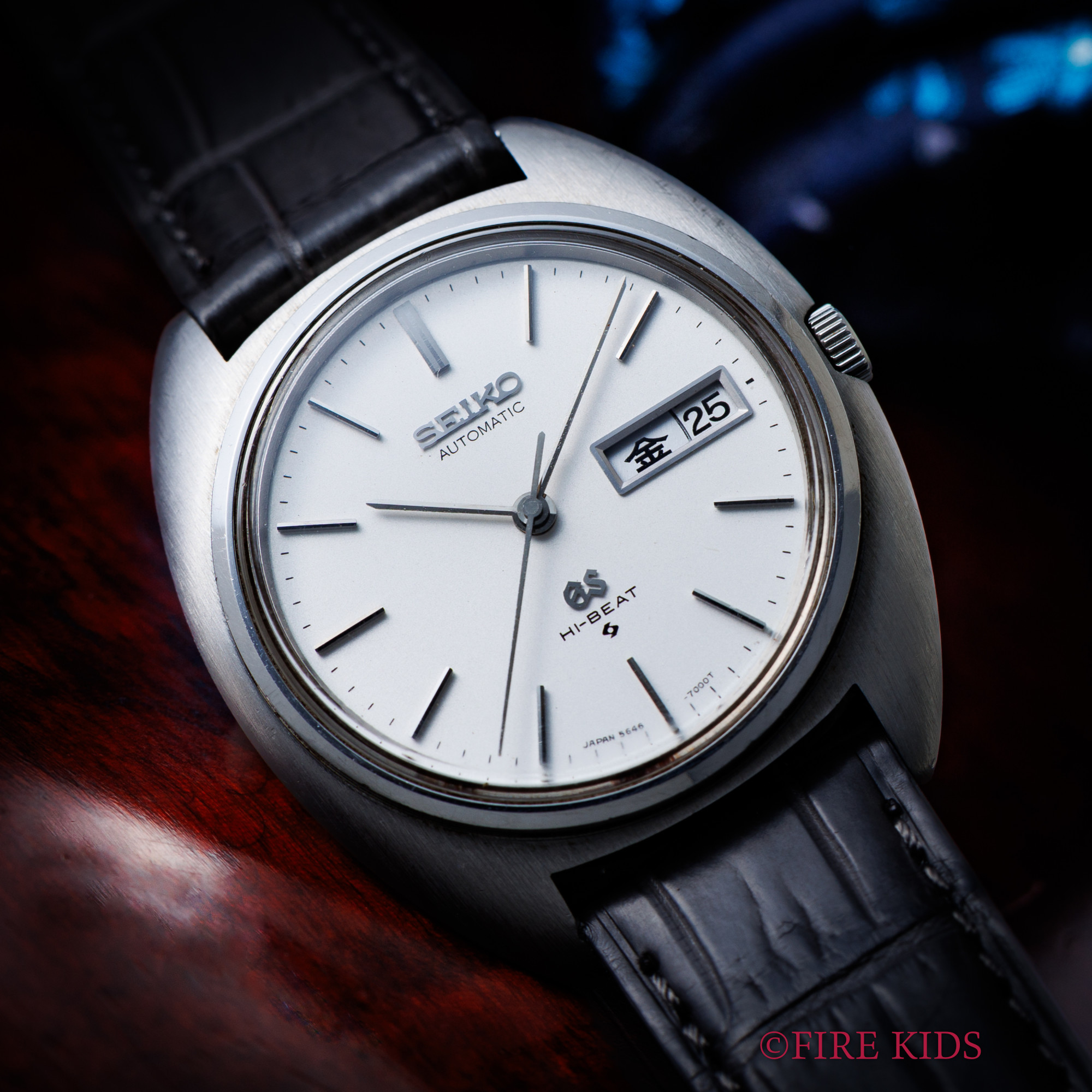 セイコー グランドセイコー 56GS トノー型 1971年製 Ref.5646-7000 ハイビート自動巻き