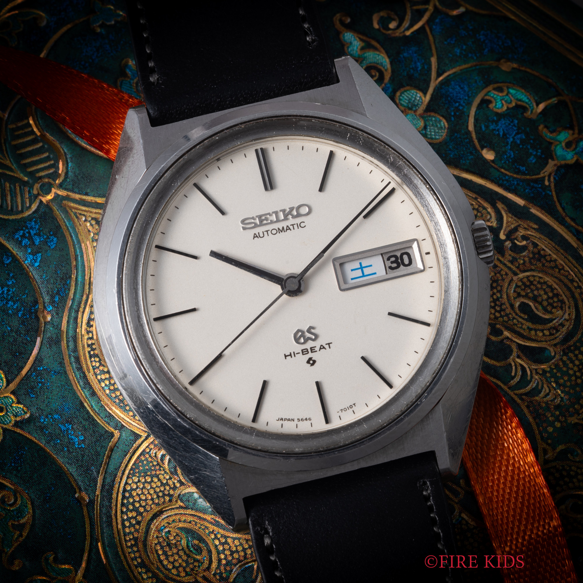 グランドセイコー 56GS 1974年製 Ref.5646-7011 ハイビート自動巻 GSメダリオン