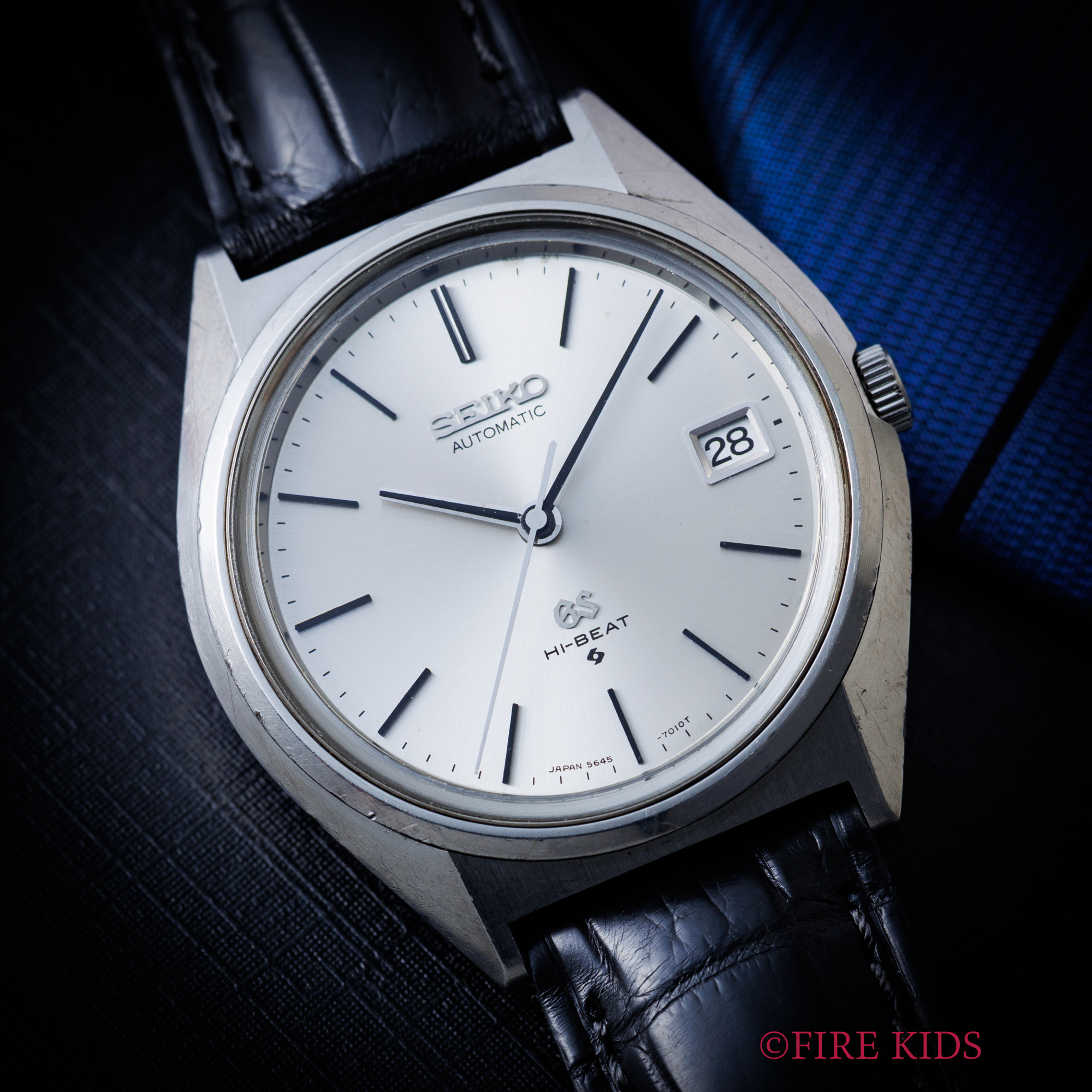 グランドセイコー 56GS 1971年製 Ref.5645-7010 自動巻き シルバー文字盤