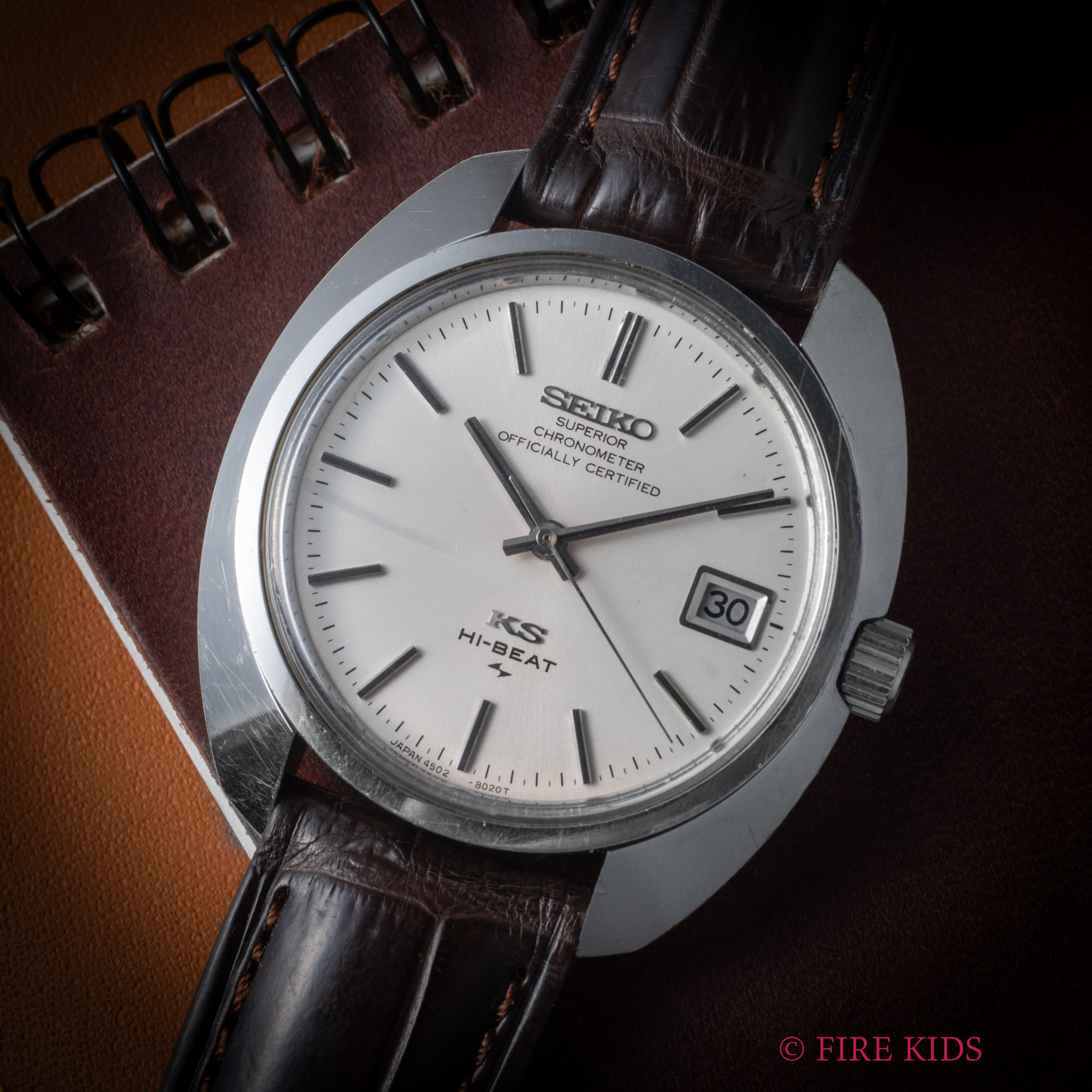 キングセイコー スーペリアクロノメーター 1969年製 Ref.4502-8010 10振動手巻