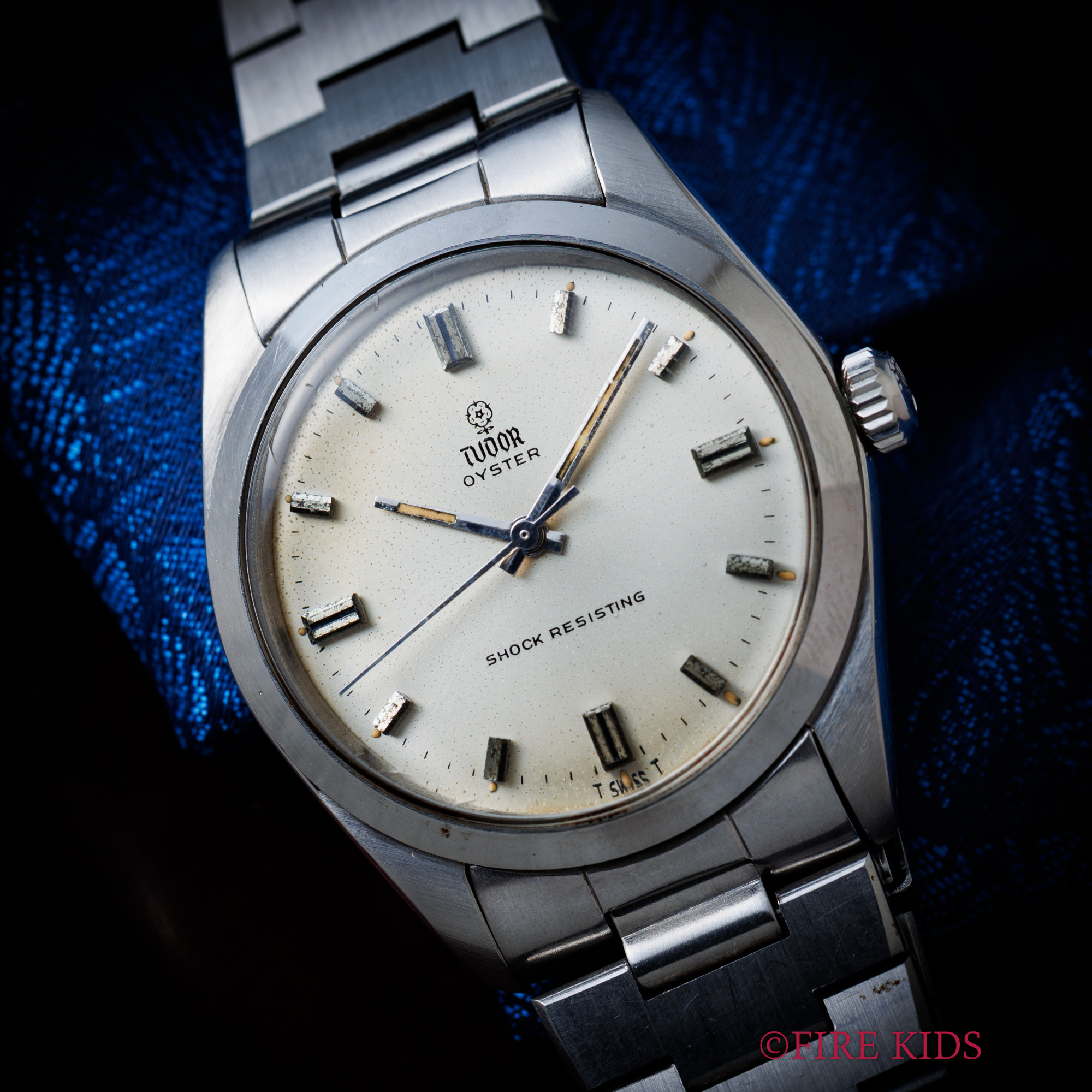 チューダー 小薔薇オイスター 1966年製 Ref.7991/0 手巻 王冠リューズ 純正ジャパンブレス