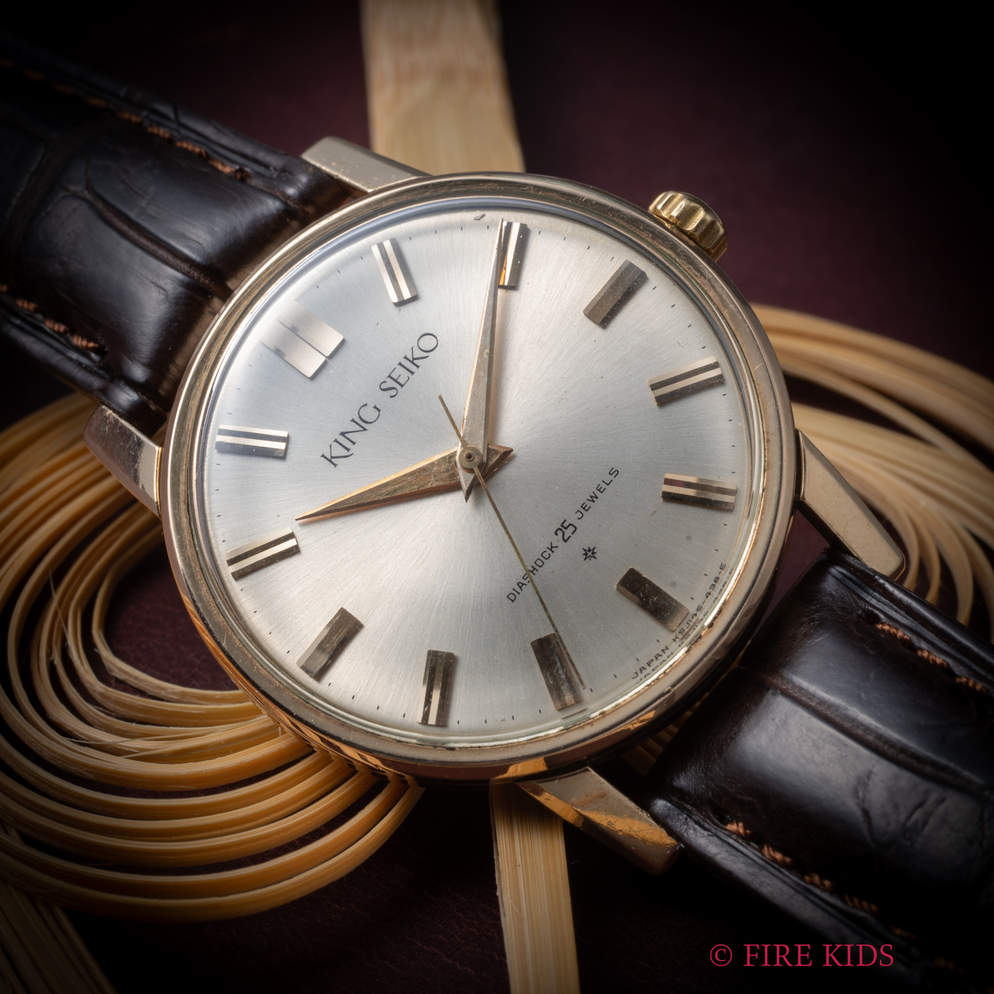 キングセイコー ファーストモデル 1961年製 Ref.J14102E KS SDダイヤル 100ミクロンGFケース