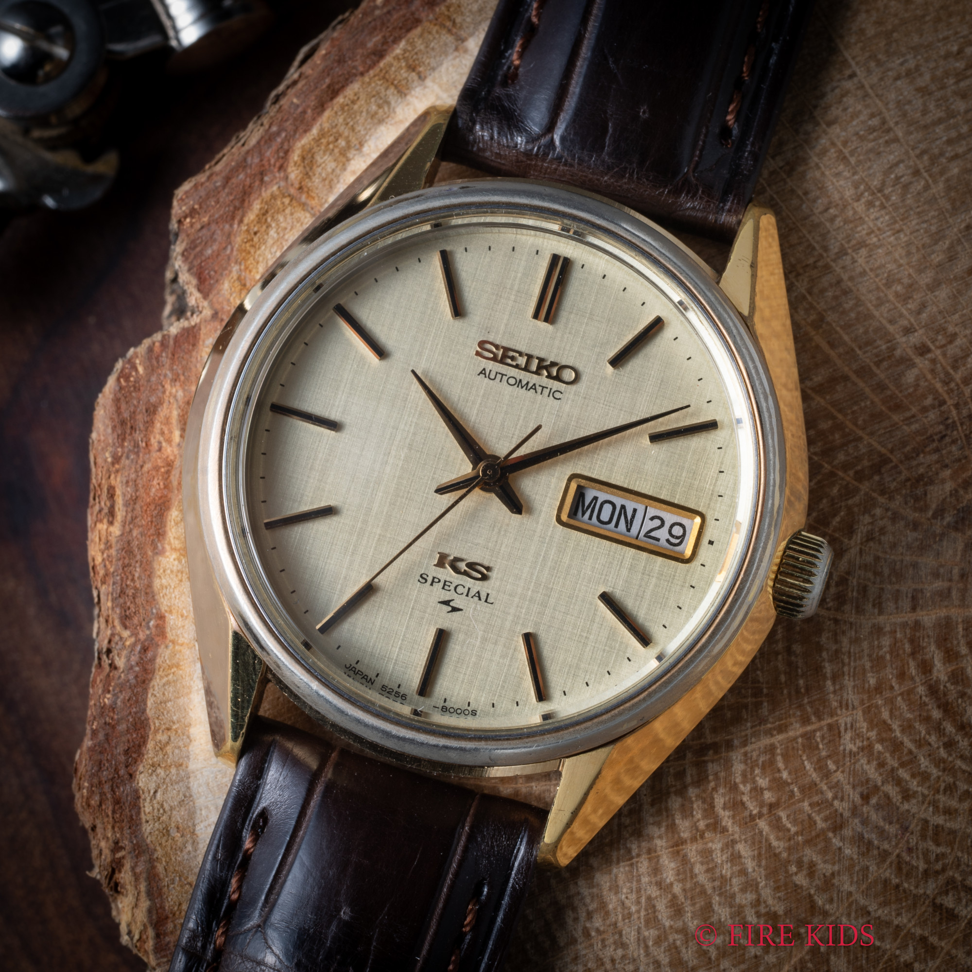 キングセイコー 1975年製 52KS SGPケース Ref.5256-8010 ハイビート自動巻