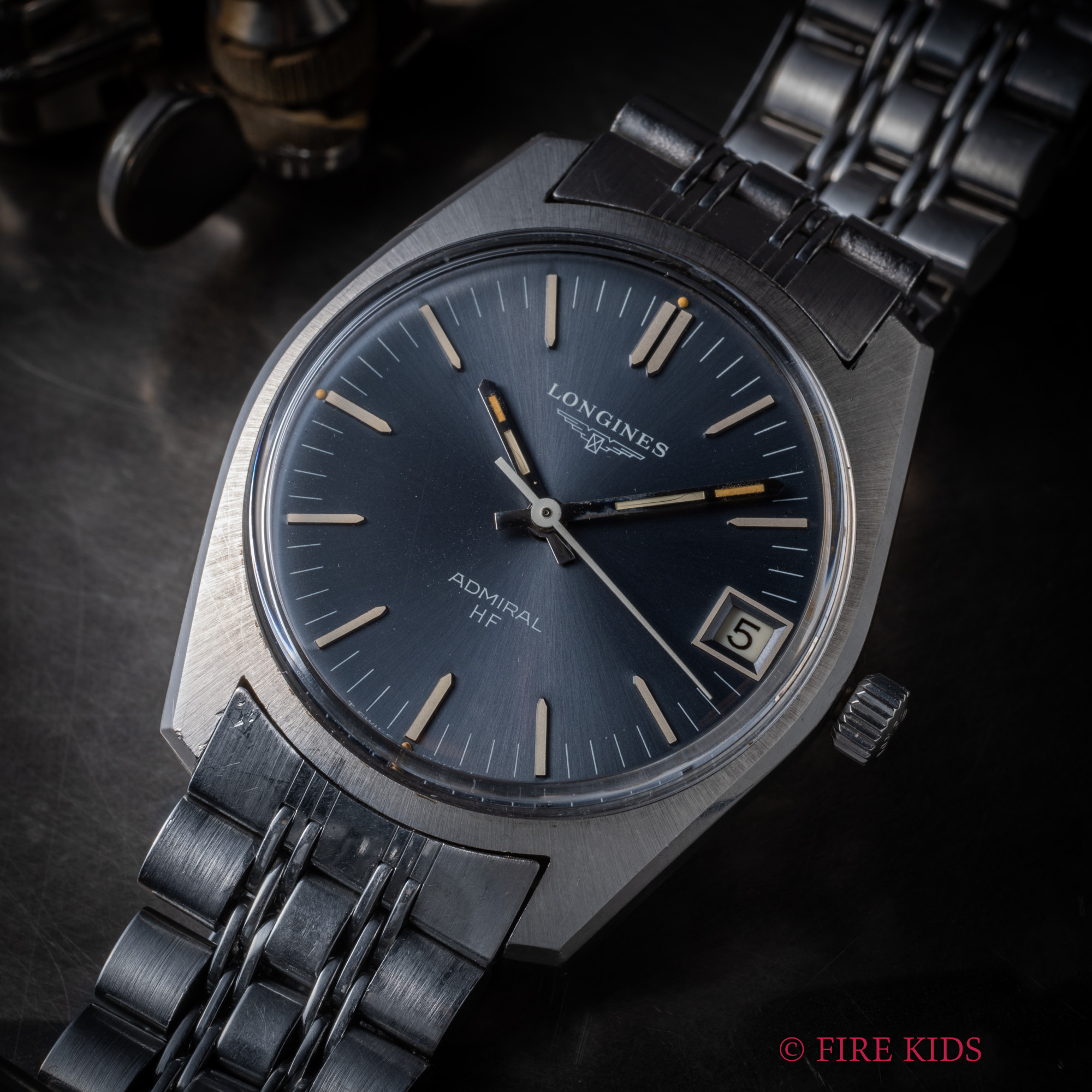 ロンジン アドミラル 1970年代製 手巻 Ref.2302-1 Cal.6952 純正ブレス
