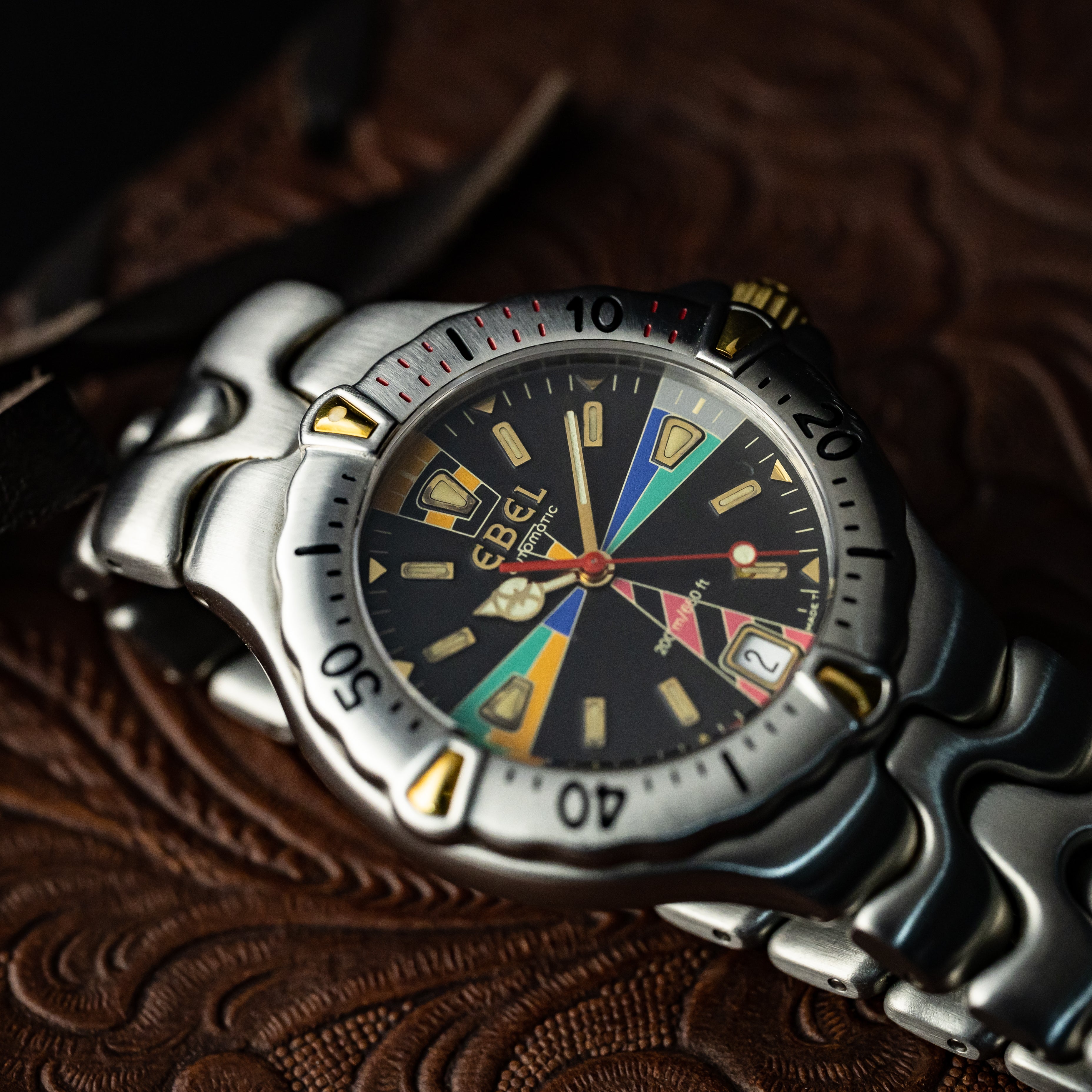 エベル スポーツウェーブ 1990年代製 トリチウム夜光