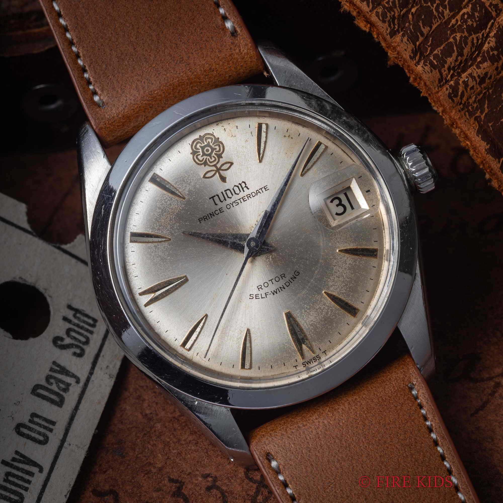 チューダー TUDOR デカバラ 1966年製 プリンスオイスター Ref.7996 オリジナルダイヤル 自動巻き