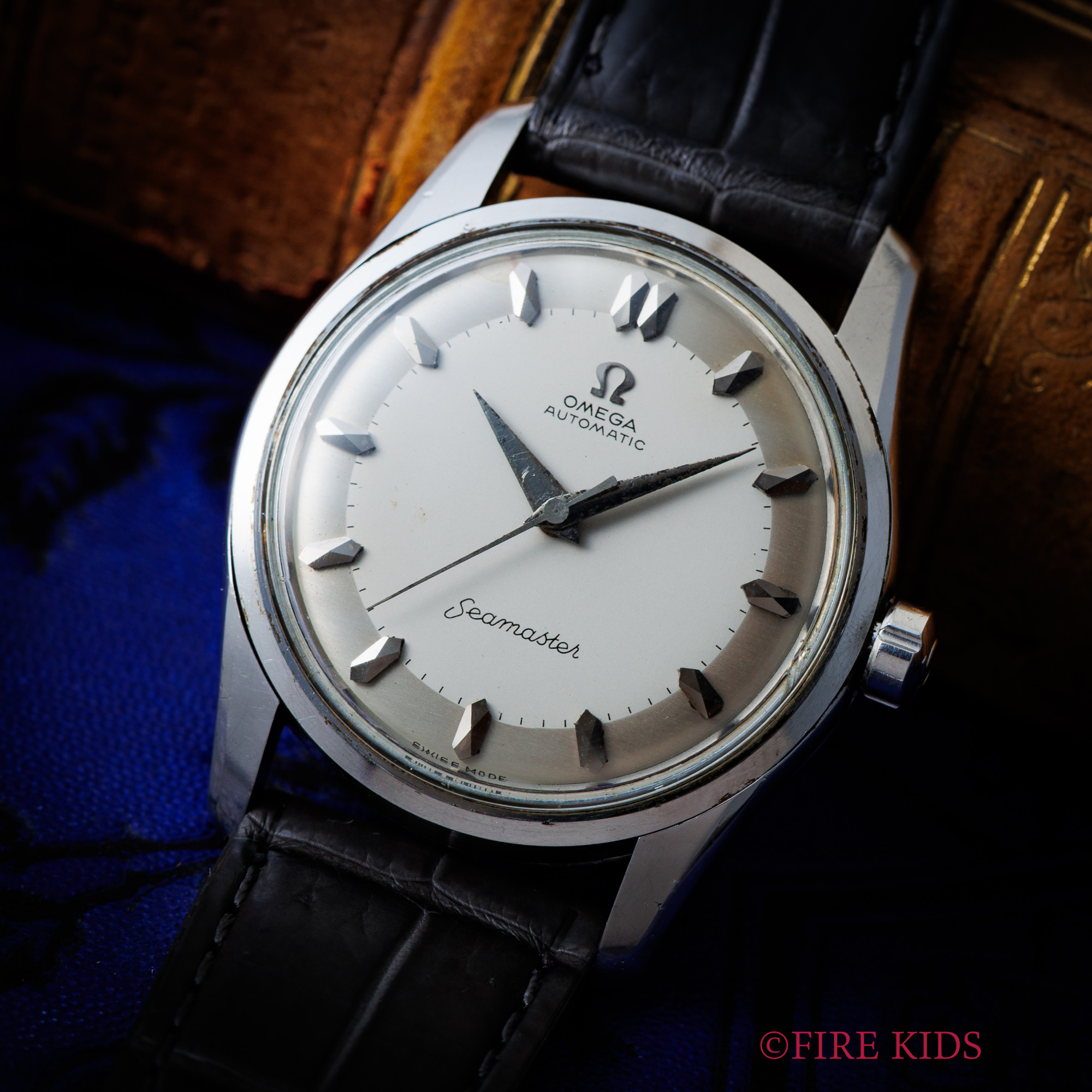 オメガ 1956年製 シーマスター ツートンダイヤル Ref.2869 1SC 全回転ローター自動巻 Cal.501
