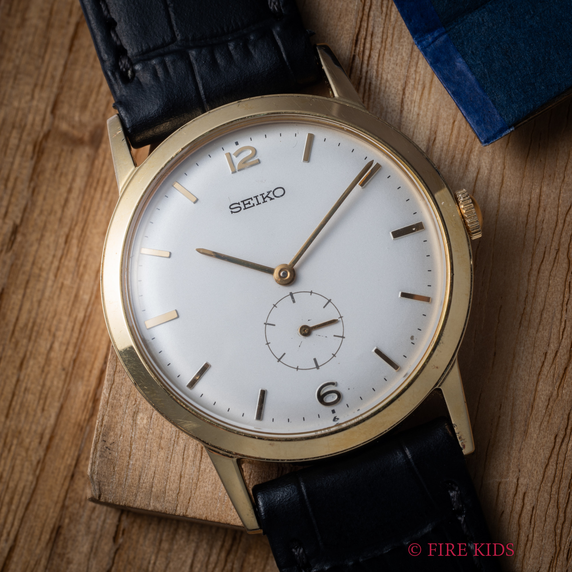 セイコー スイスムーブ 1985年製 Ref.5328-0010 スモセコ 手巻き