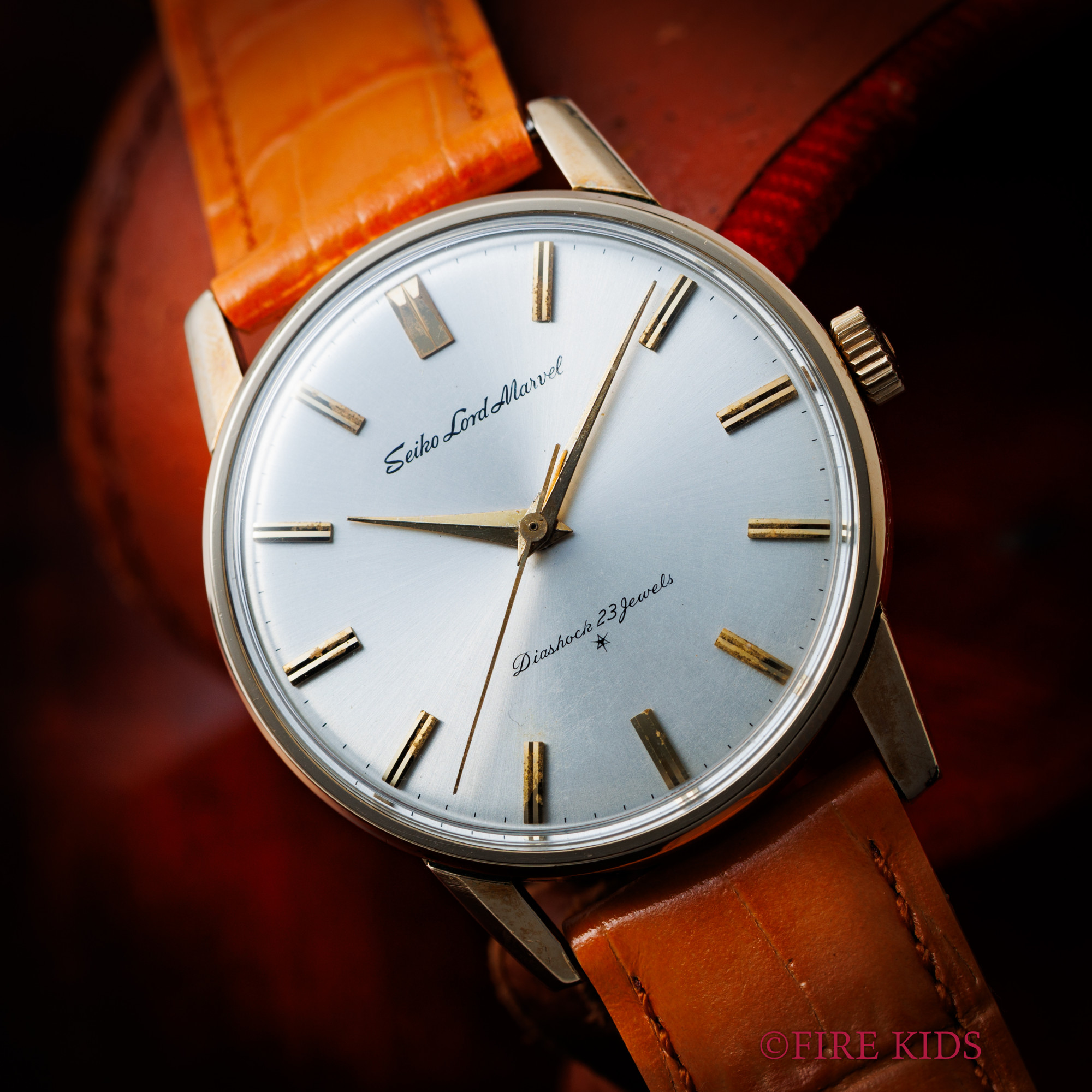 SEIKO　ロードマーベル金張り