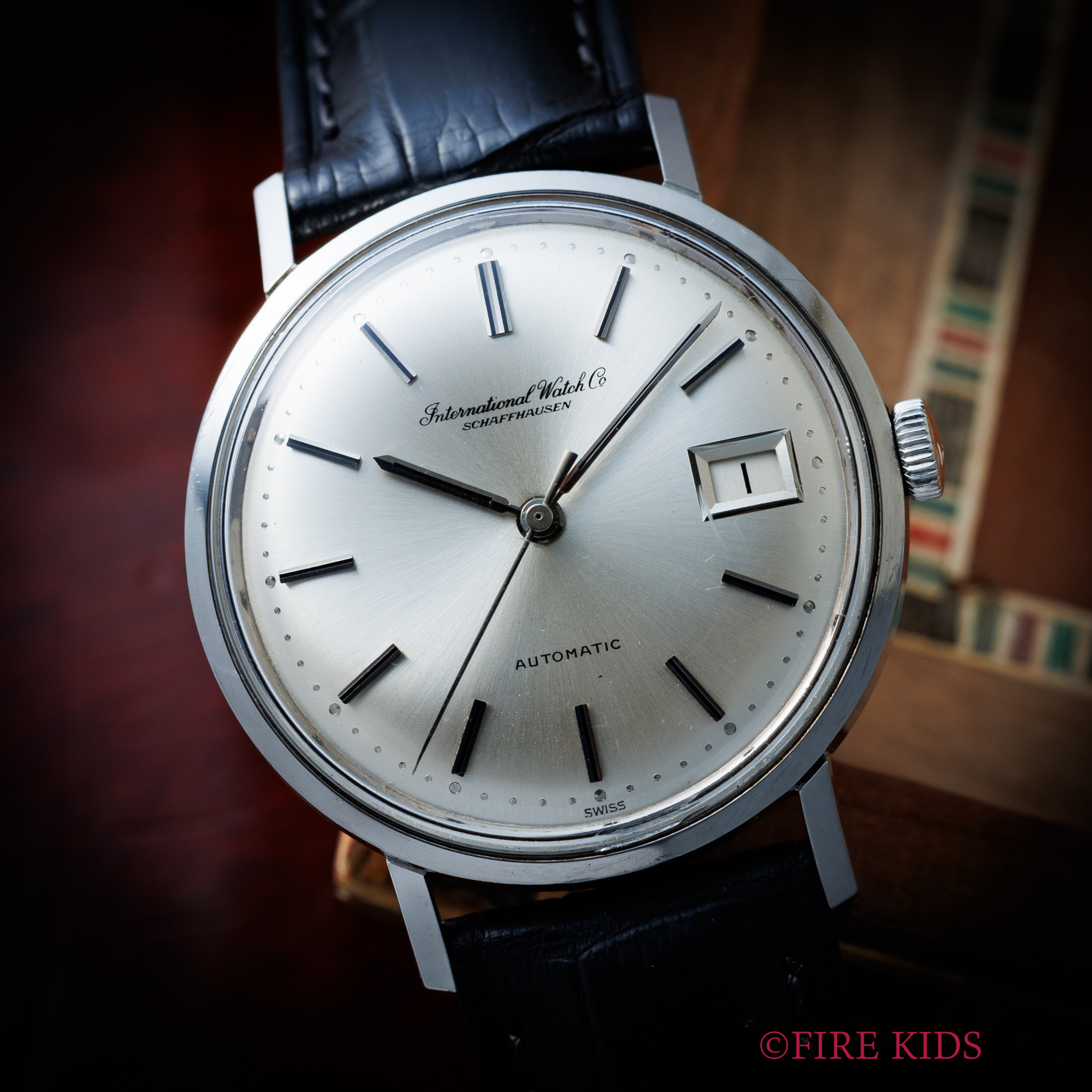 IWC ラウンド 1967年製 Cal.8541 自動巻 Ref.811 魚リューズ