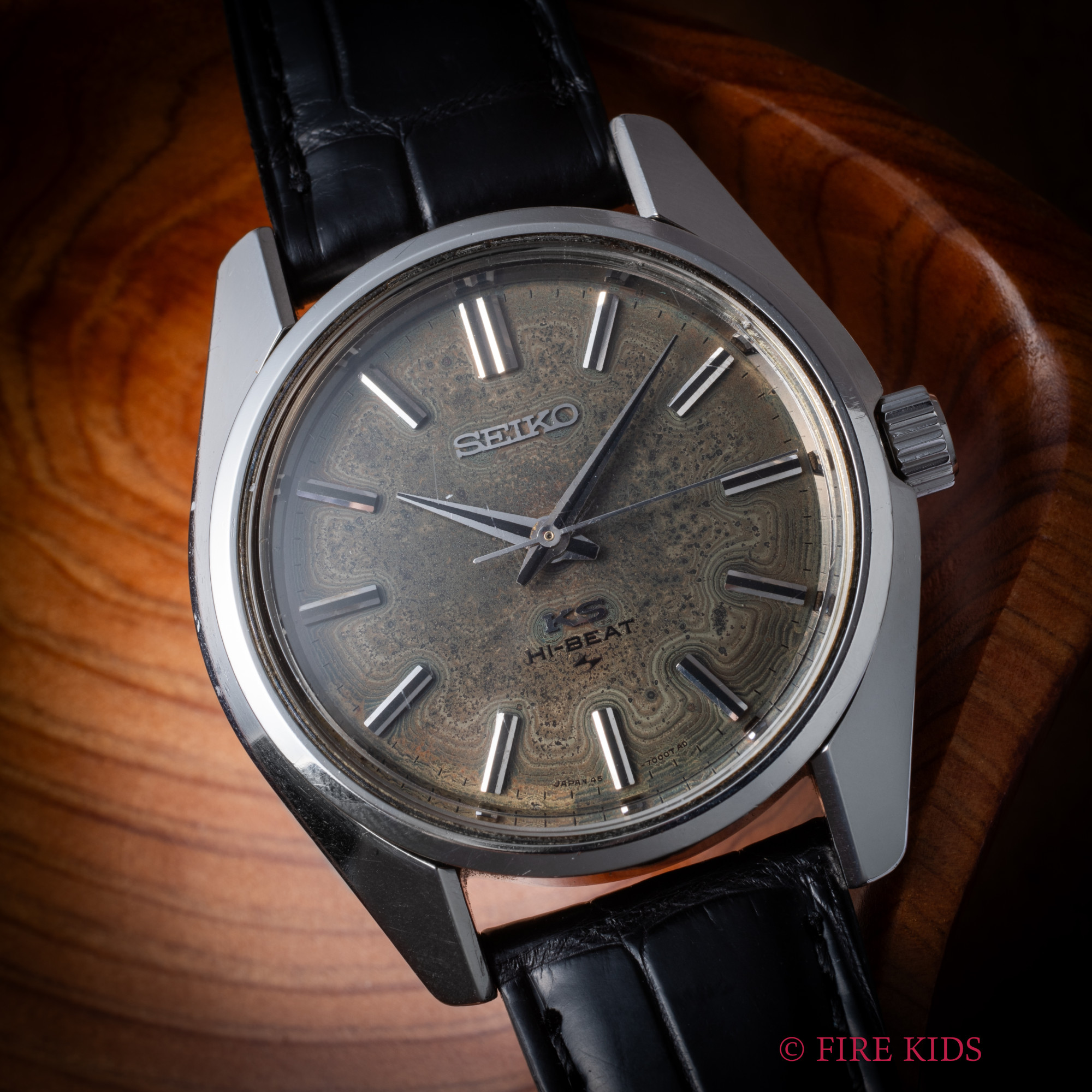 キングセイコー ハイビート 1969年製 Ref.45-7000 10振動手巻 45KS