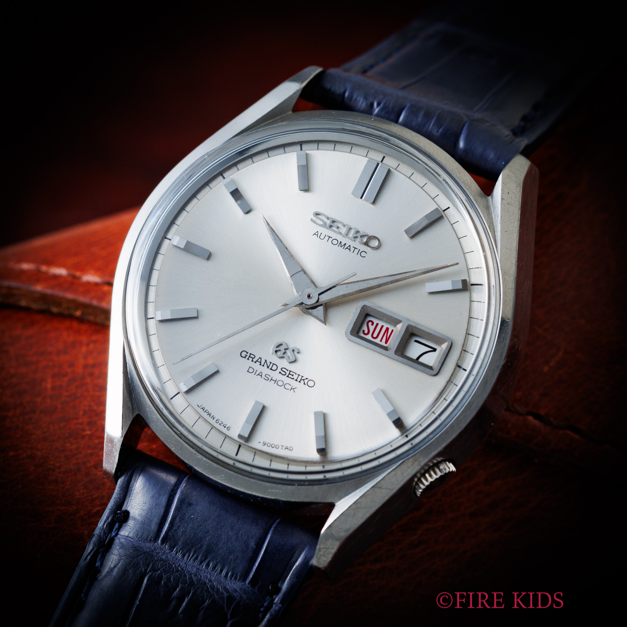 グランドセイコー62GS 1967年製 後期型 GSメダリオン Ref.6245-9001 GS初自動巻モデル