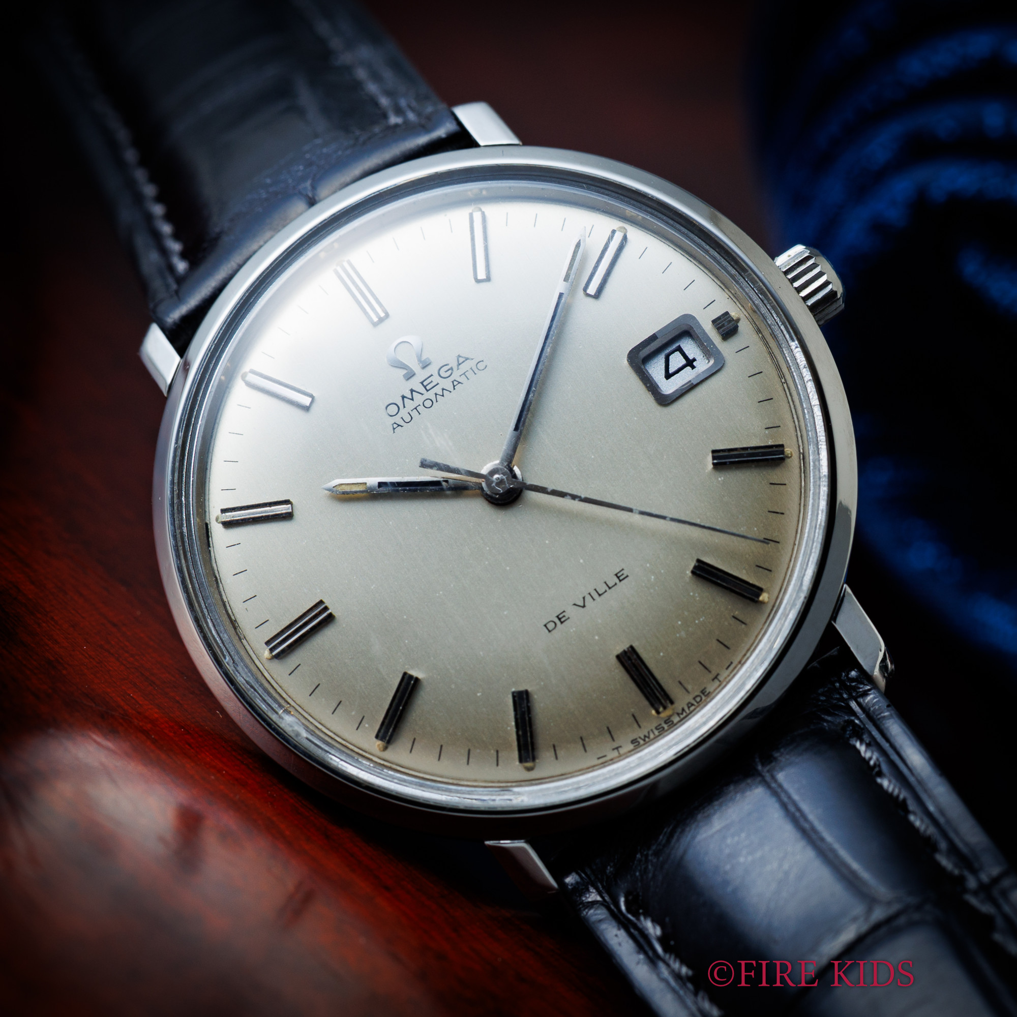 オメガ デ・ヴィル 1969年製 Ref.166.033 自動巻 Cal.565 ワンピースケース