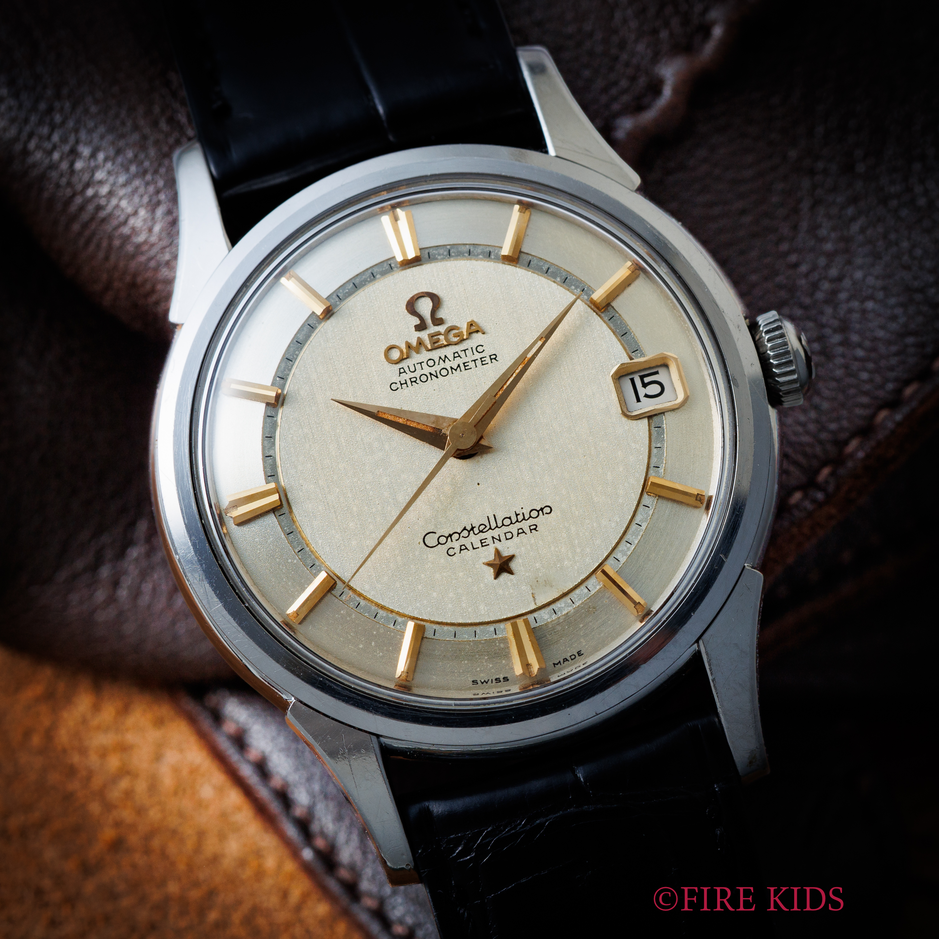 オメガ OMEGA コンステレーションカレンダー 1959年製 Ref.14393 1SC クロノメーター自動巻 Cal.561