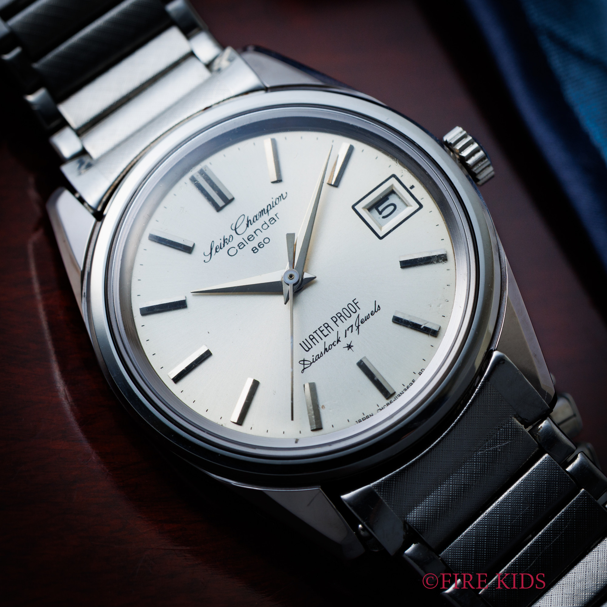 セイコー 1964年製 チャンピオンカレンダー860 Ref.86898 手巻 未使用 箱付き美品 純正ステンレスブレス