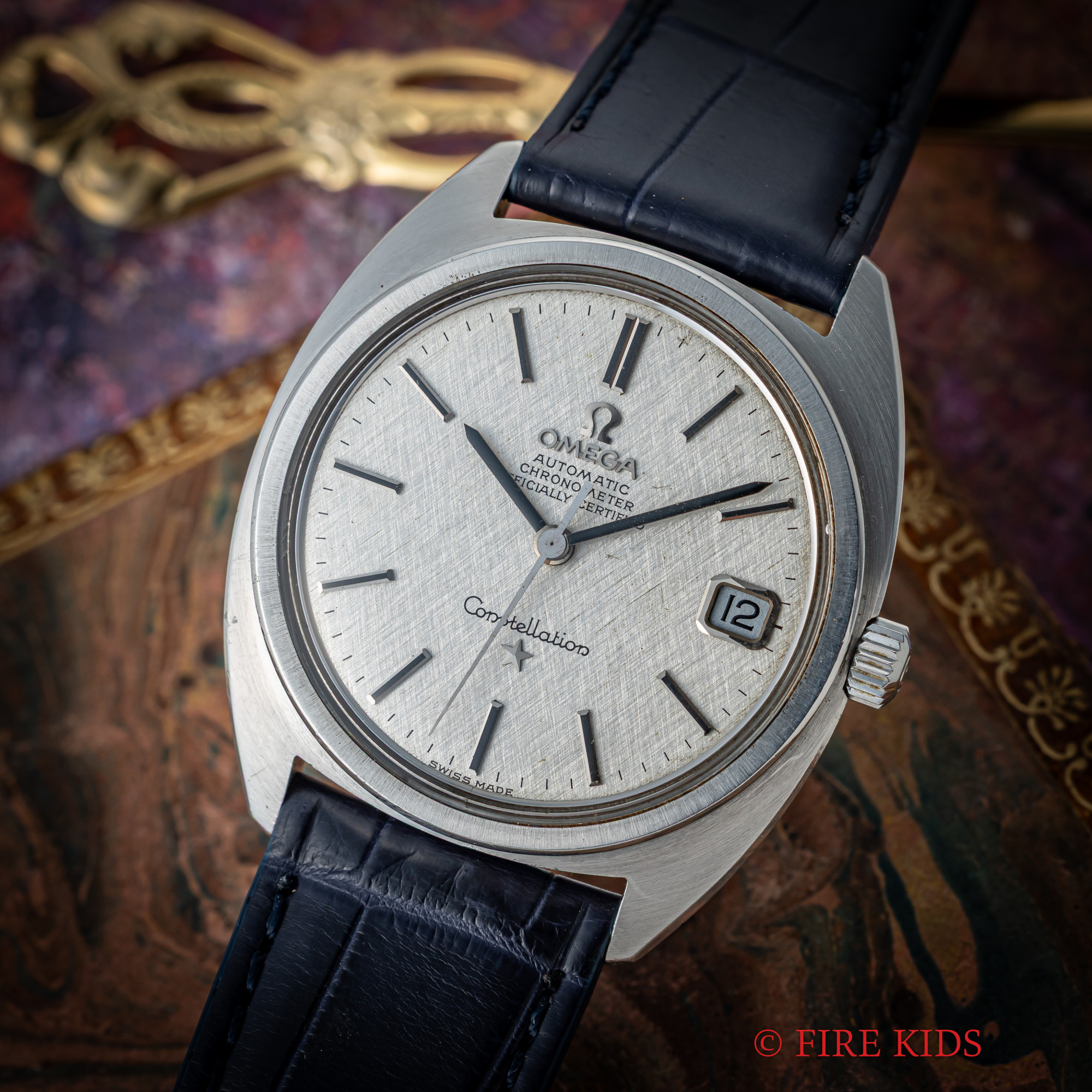 OMEGA コンステレーション ジェンタ前期リネンダイヤル 1969年製 自動巻き 168.017 Cal.564