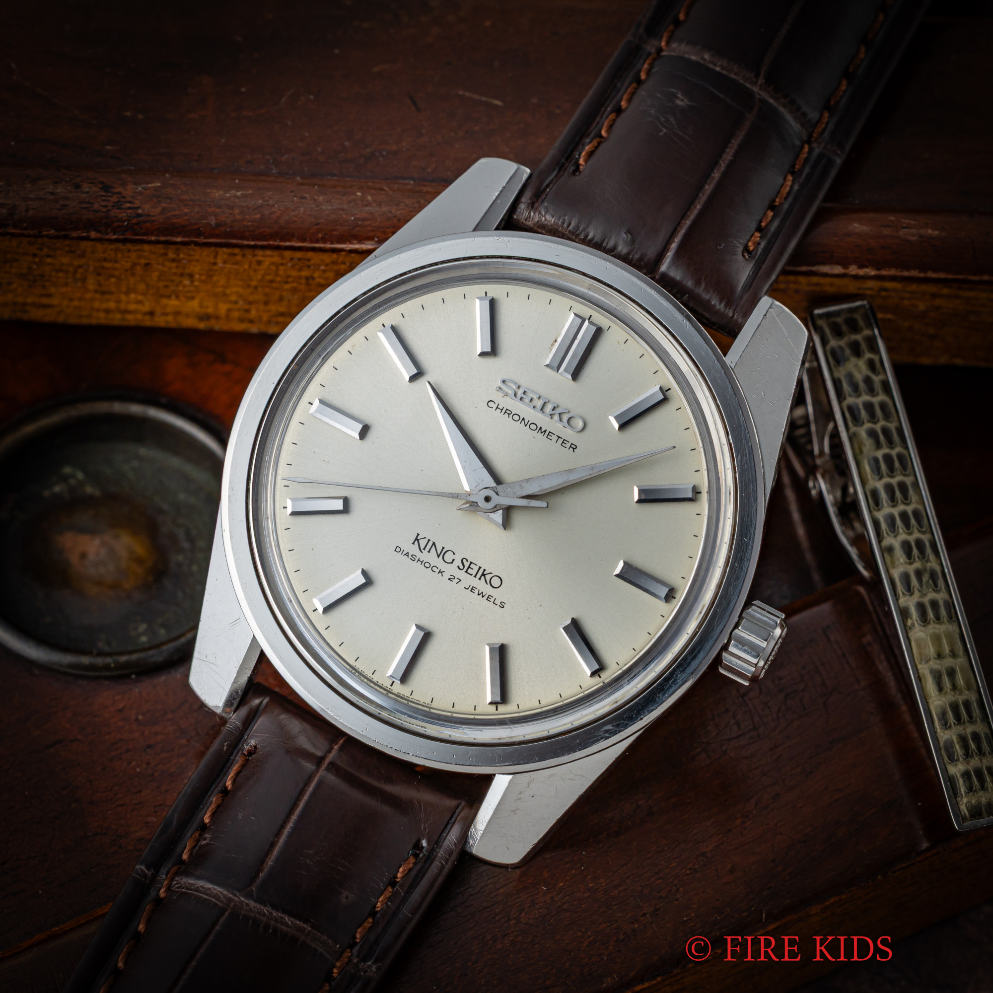 キングセイコー クロノメーター 後期 1966年製 Ref.4420-9990 獅子メダル ロービート手巻き