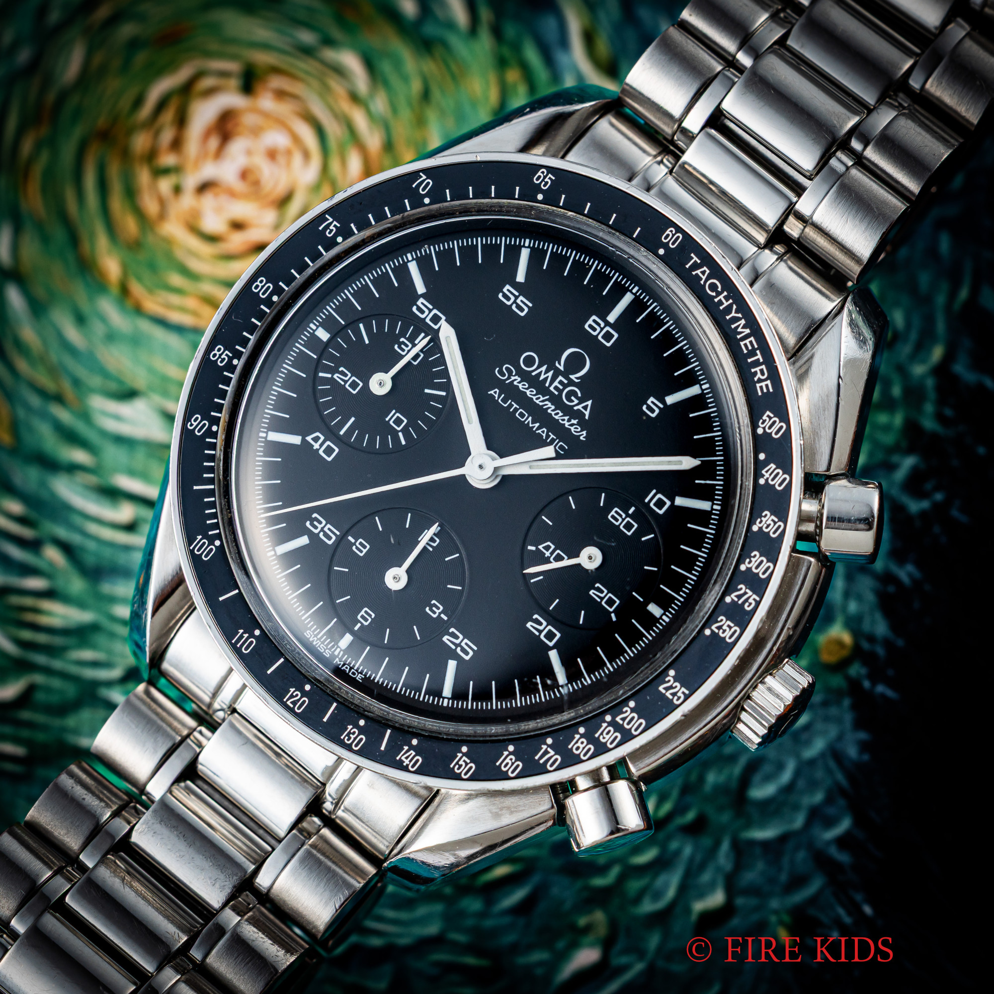 オメガ OMEGA スピードマスター 1999年製 自動巻 クロノグラフ Ref.3510.50 / 175.0032 箱付