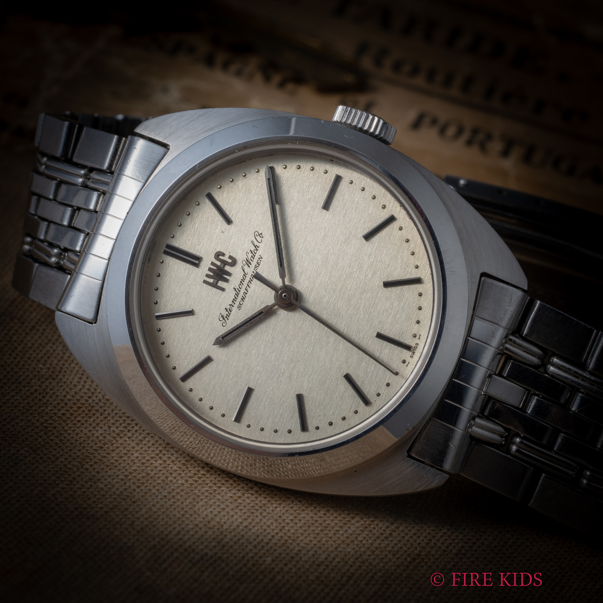 IWC Cal.89搭載Cラインケース 1976年製 Ref.2606 手巻 純正GF社製ブレス