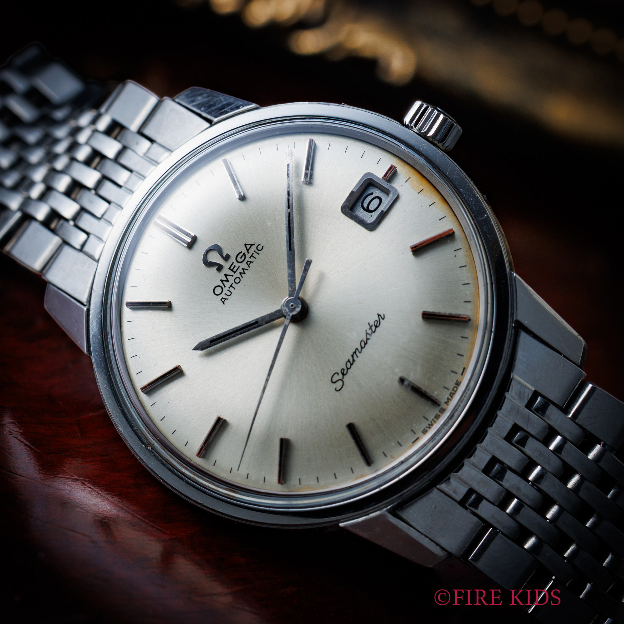 オメガ 1969年製 シーマスター Ref.166.037 自動巻 Cal.565 純正ブレス