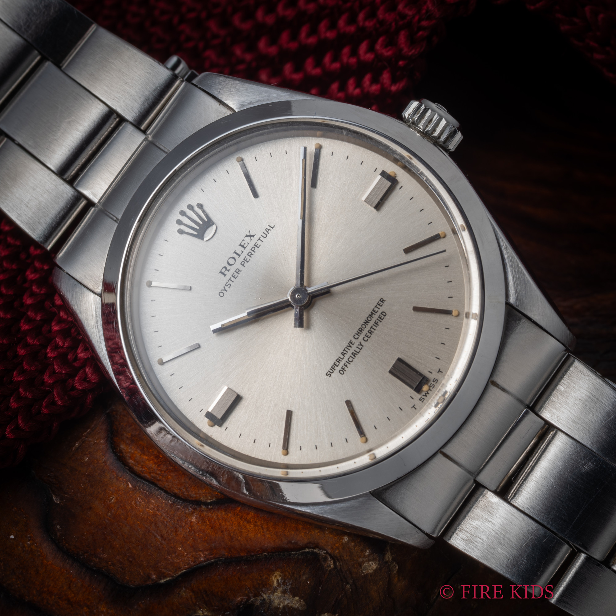ロレックス オイスターパーペチュアル 1969年製 Ref.1002 自動巻クロノメーター 純正オイスターブレス