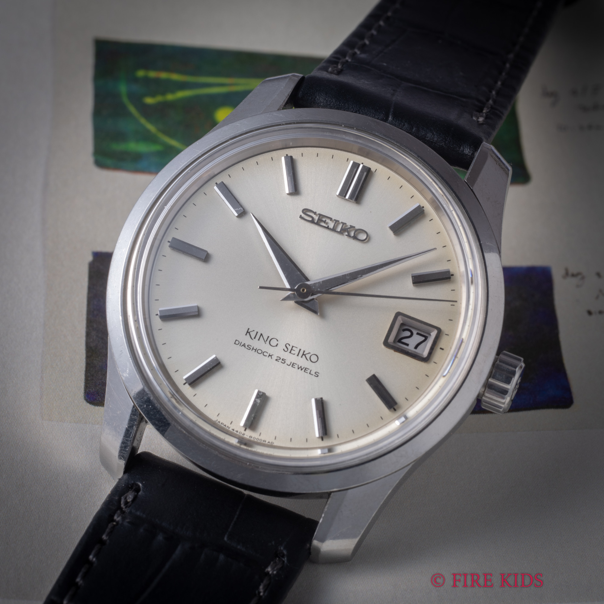 キングセイコー 1966年製 44KS 手巻き 盾メダル Ref.4402-8000
