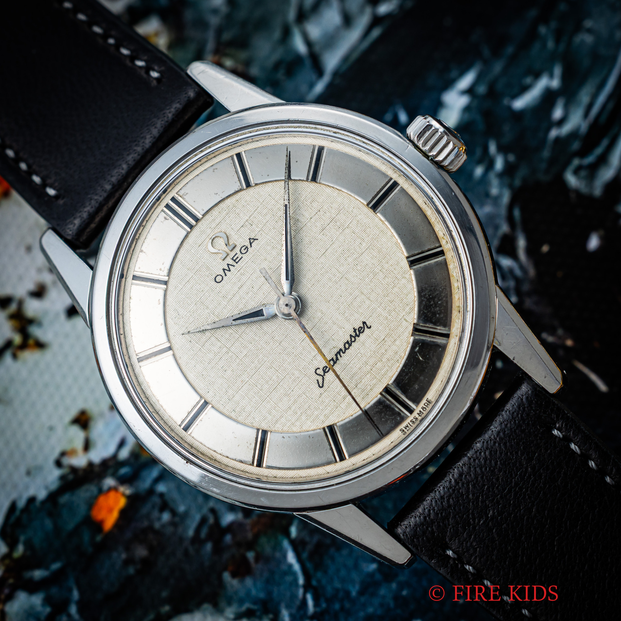 オメガ 1959年製 シーマスタータキシード 手巻き ツートンダイヤル 30mmキャリバー Ref.14390-3SC